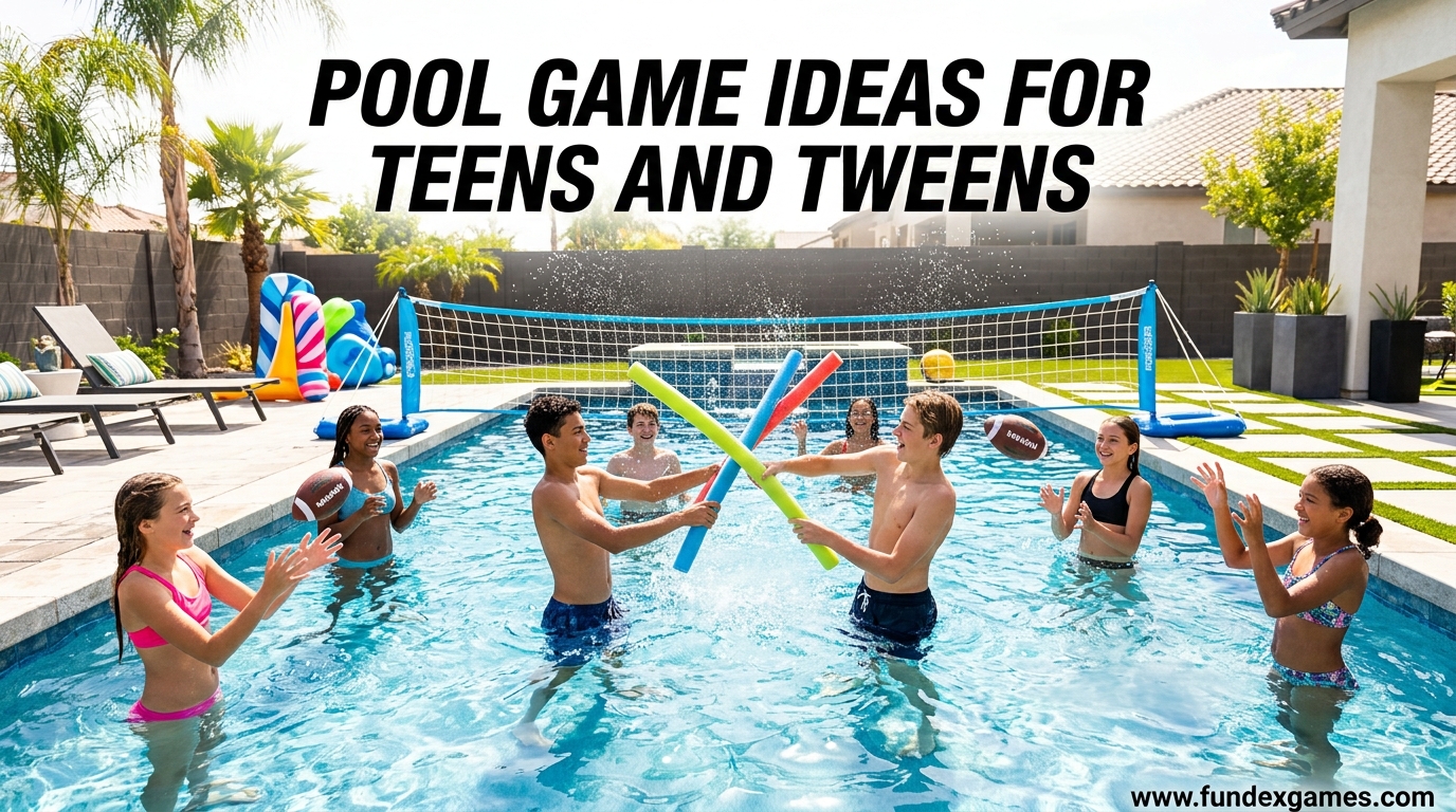 Pool Game Ideas for Teens and Tweens
