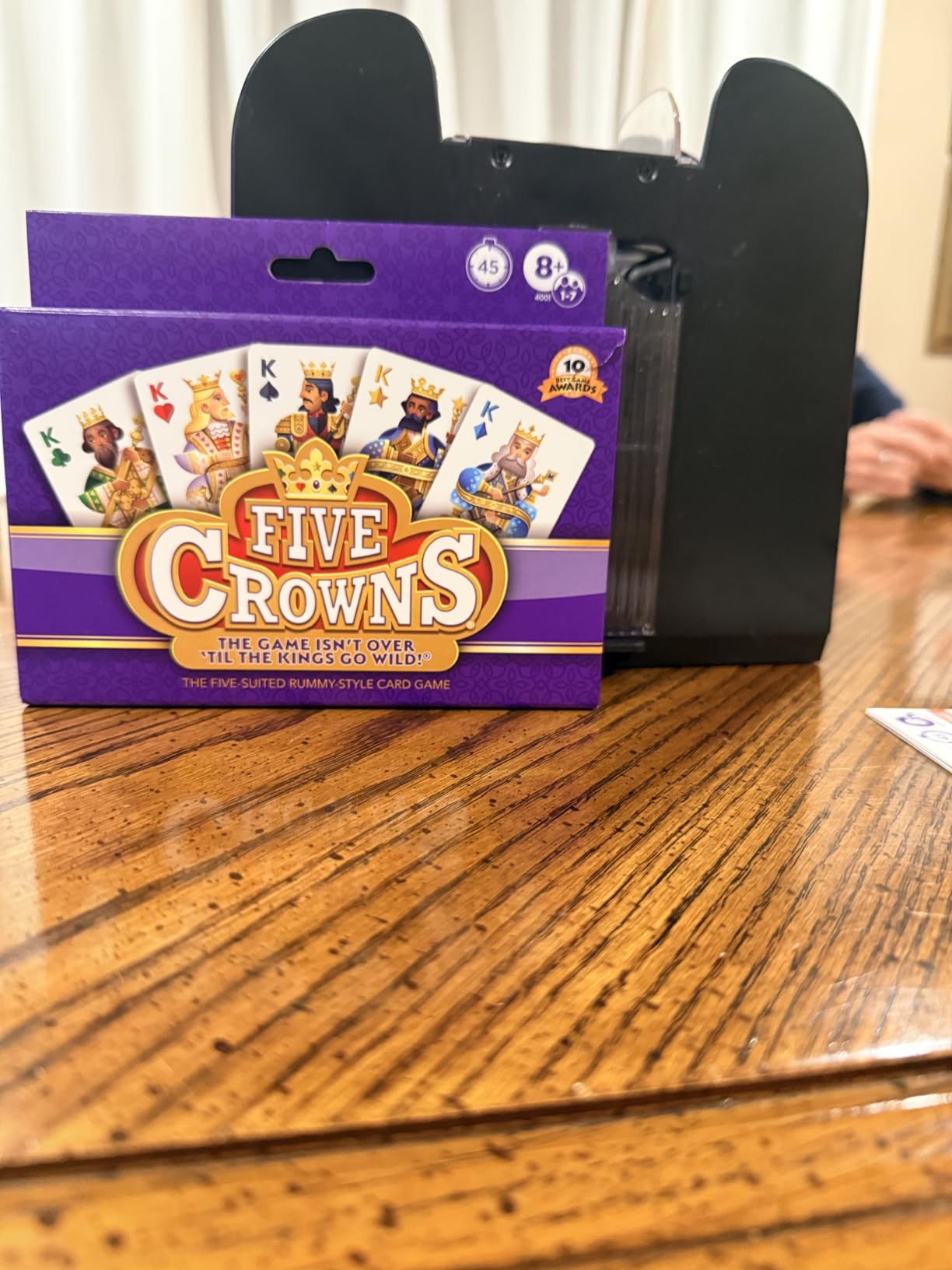 Five Crowns - Card Game for Kids and Adults, Travel and Family Game Night Favorite, The Game isn't Over Until the Kings Go Wild, 5 Suited Rummy Style Card Game, 1-7 Players, Ages 8+ customer photo 2