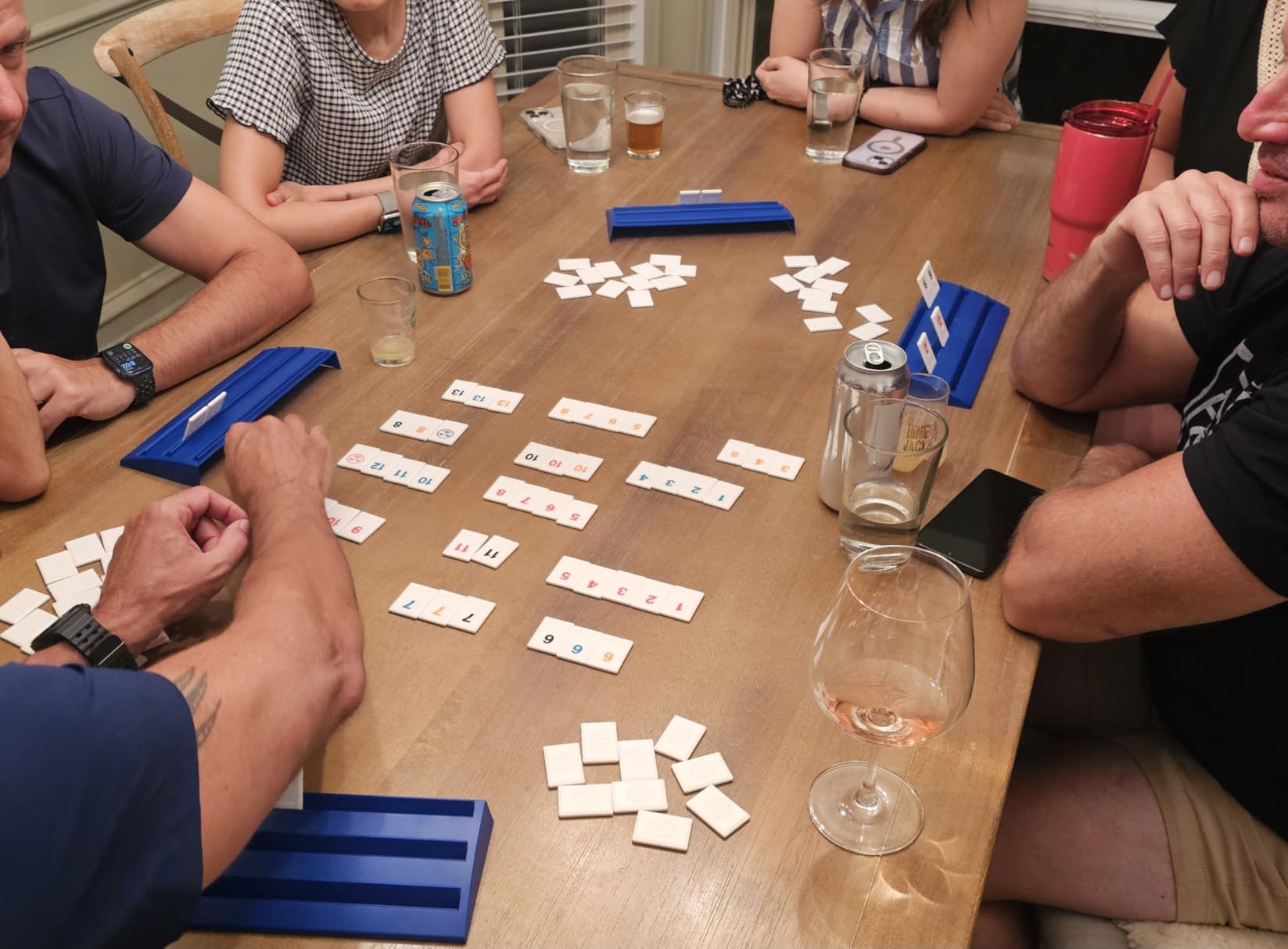 Pressman Rummikub - The Original Rummy Tile Game | Exciting Family Game of Strategy and Luck | Promotes STEM Skills | For Kids, Teens, Adults | 2-4 Players, Ages 8+ customer photo 2