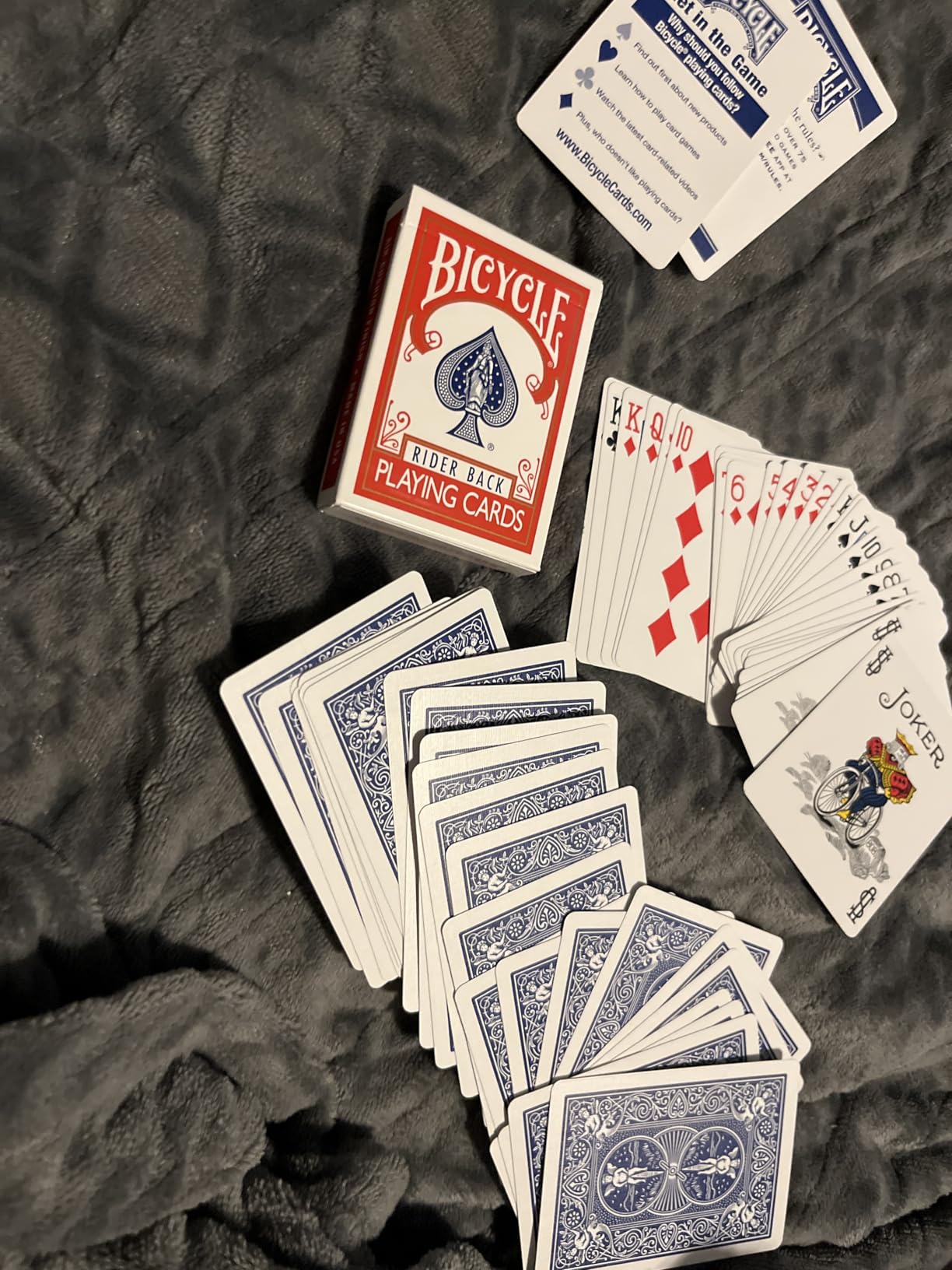 Bicycle Jumbo Index Playing Cards, 2 Pack Large Print Poker Size Deck of Cards for Easy Reading, Family Card Games, and Casino Play customer photo 1