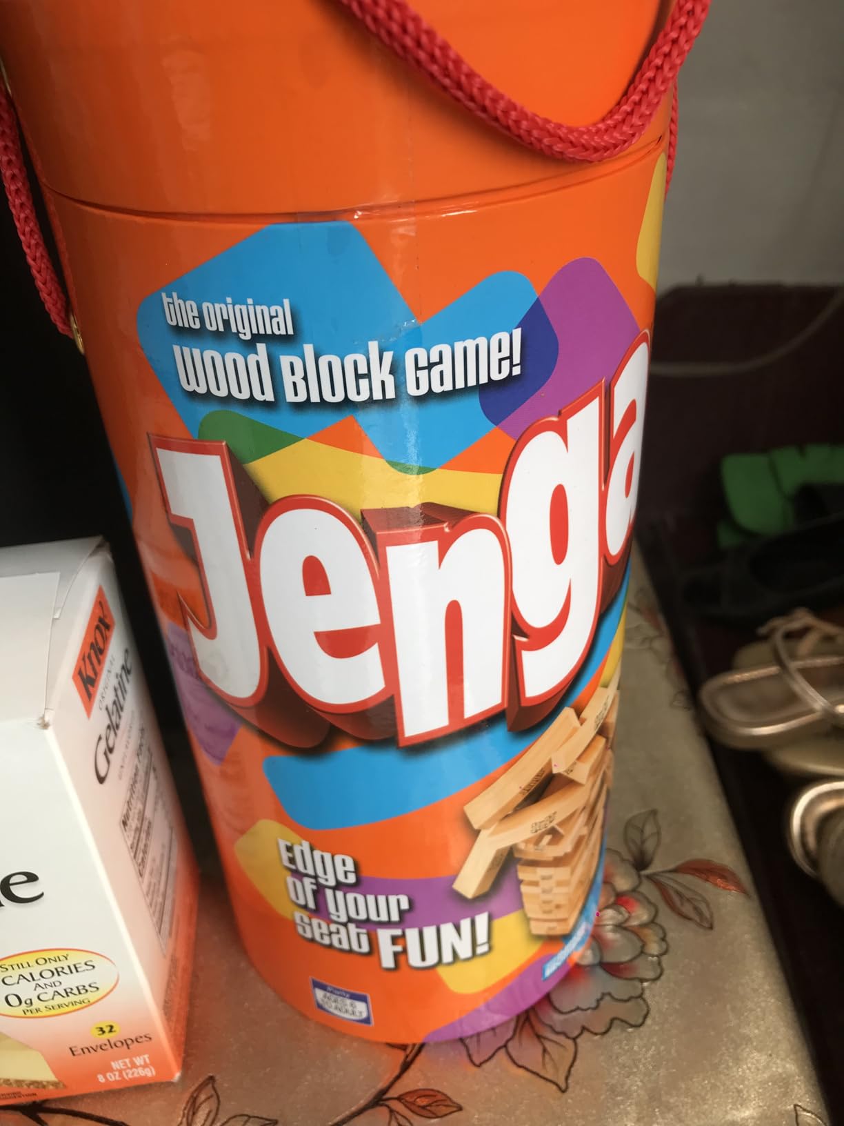 Hasbro Gaming Jenga Wooden Blocks Stacking Tumbling Tower Game customer photo 2