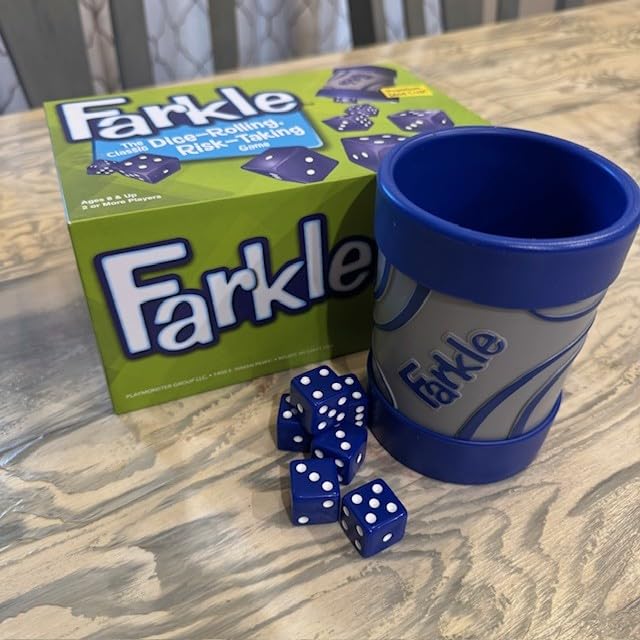 Farkle Dice Games for Kids, Dice Set, Score Sheets Inc, Family Game Night customer photo 1