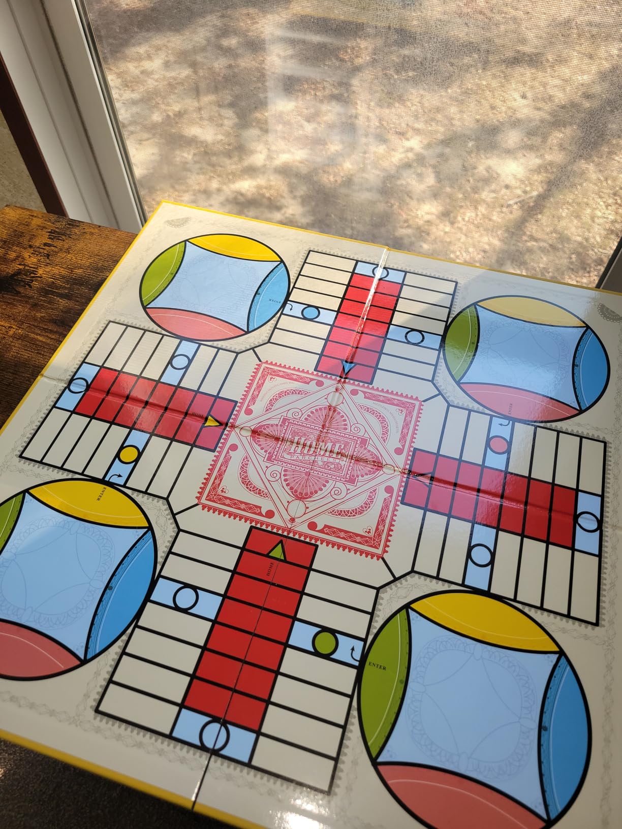 Parcheesi Royal Edition by Winning Moves Games USA, Classic Family Favorite Featuring Charming Artwork, Tokens and dice Cups for 2-4 Players, Ages 8+ (6106) customer photo 2