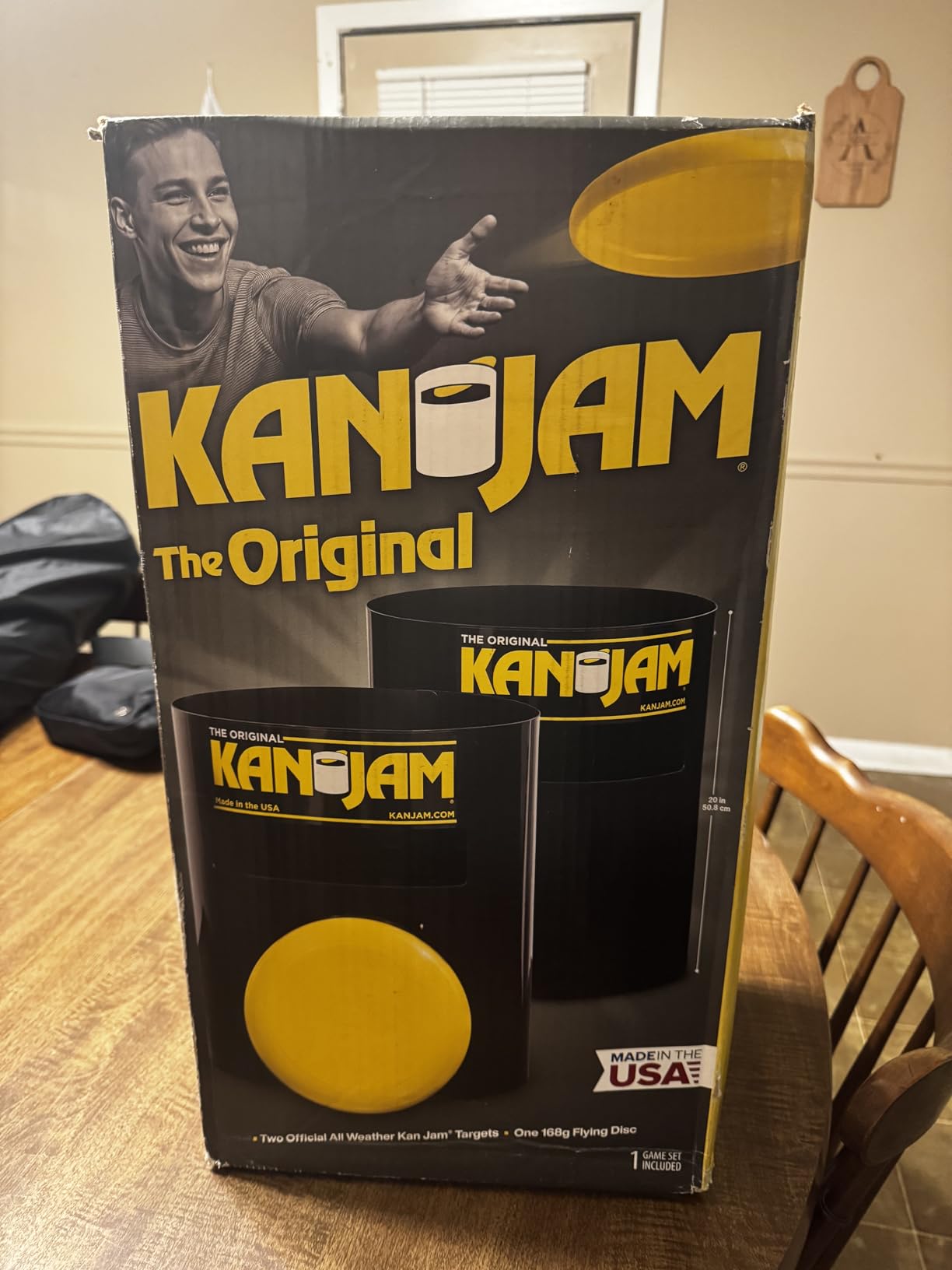 Kan Jam Disc Toss Game - American Made Outdoor Game for The Backyard, Beach, Park, Tailgates customer photo 2