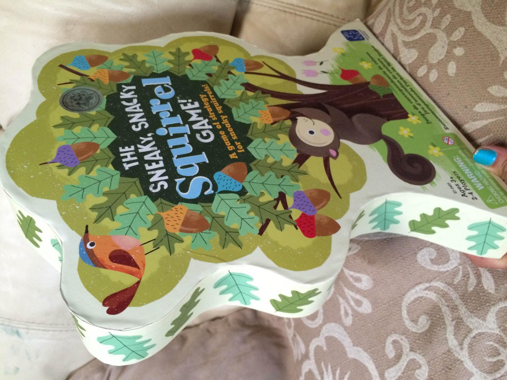 Educational Insights The Sneaky, Snacky Squirrel Game - Toddler Board Games for 3 Year Olds, Fine Motor Skills Toys for Toddlers, Color Matching Preschool Games, Tweezer Tool Fine Motor Game customer photo 1