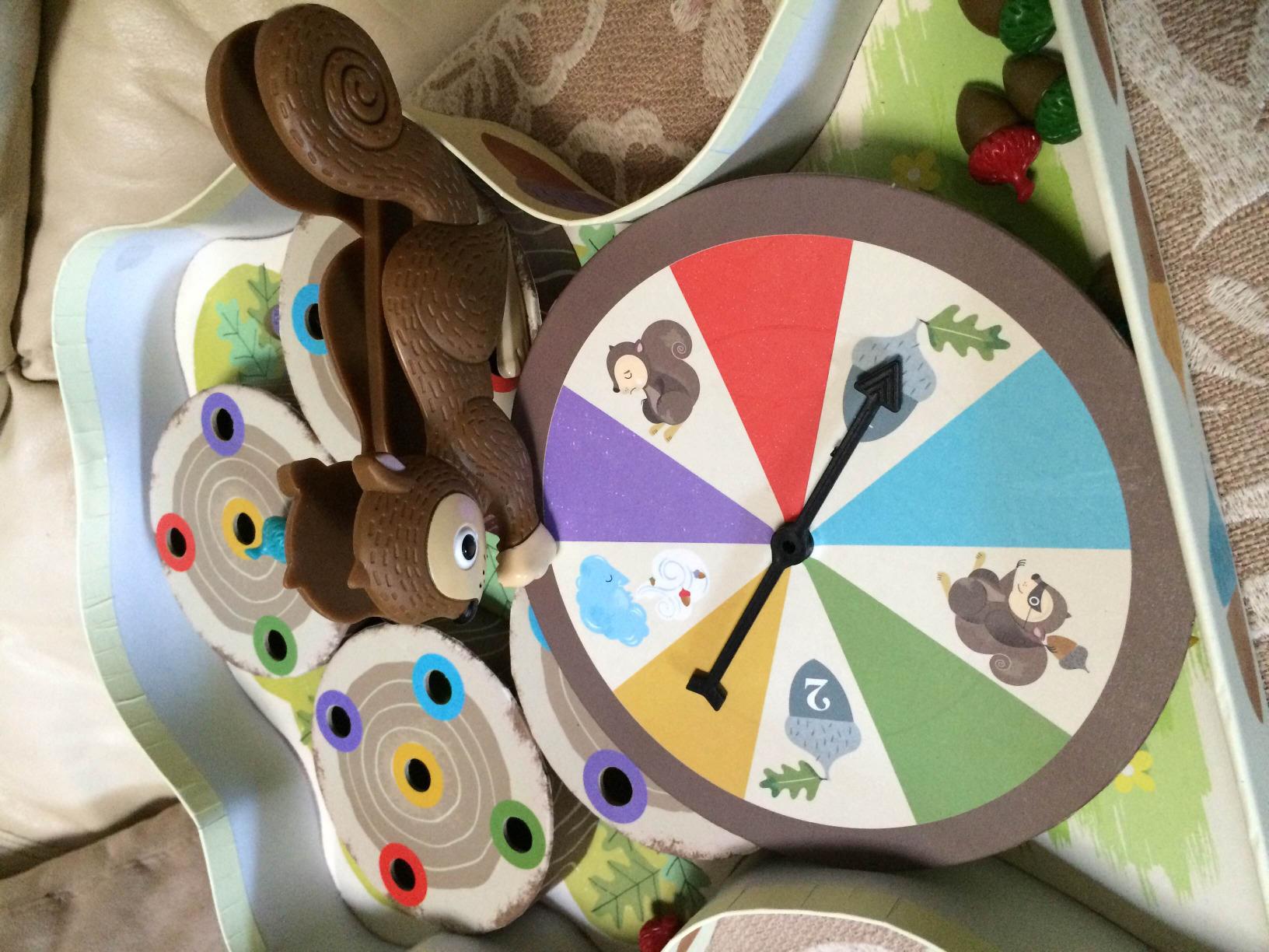 Educational Insights The Sneaky, Snacky Squirrel Game - Toddler Board Games for 3 Year Olds, Fine Motor Skills Toys for Toddlers, Color Matching Preschool Games, Tweezer Tool Fine Motor Game customer photo 2