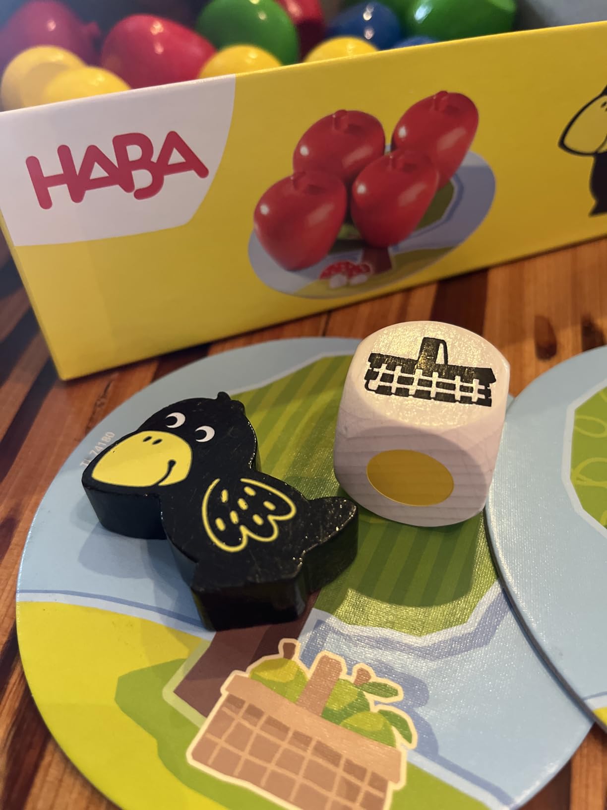 HABA My Very First Games - First Orchard Toddler Game - My First Orchard Game, Cooperative Toddler Board Games for 2 Year Olds - Made in Germany customer photo 1