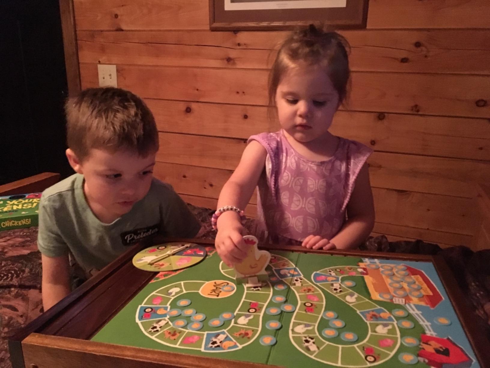 Peaceable Kingdom Count Your Chickens Award Winning Cooperative Counting Game for Kids customer photo 2