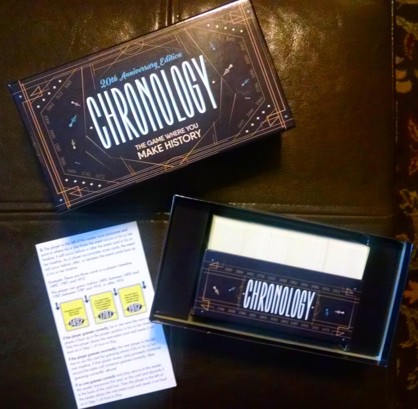 Buffalo Games - Chronology - The Game Where You Make History - Historical Timeline Trivia for 2+ Players, Ages 14+ customer photo 1