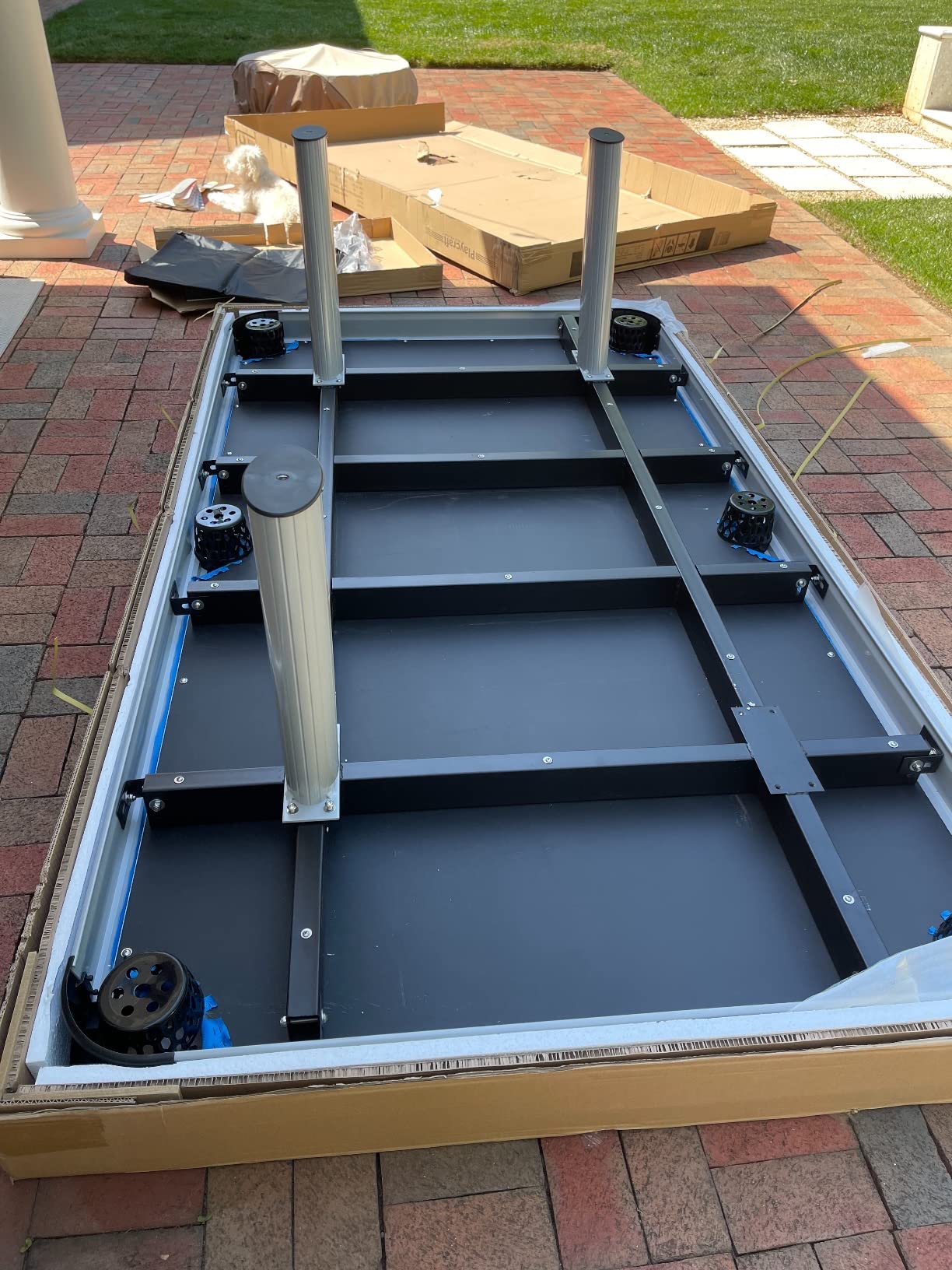 Playcraft Extera 8' Outdoor Pool Table customer photo 1