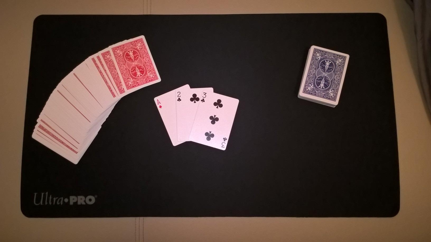 Ultra PRO Playmat for Card Games and Workstations, Solid Black, 84082 customer photo 2