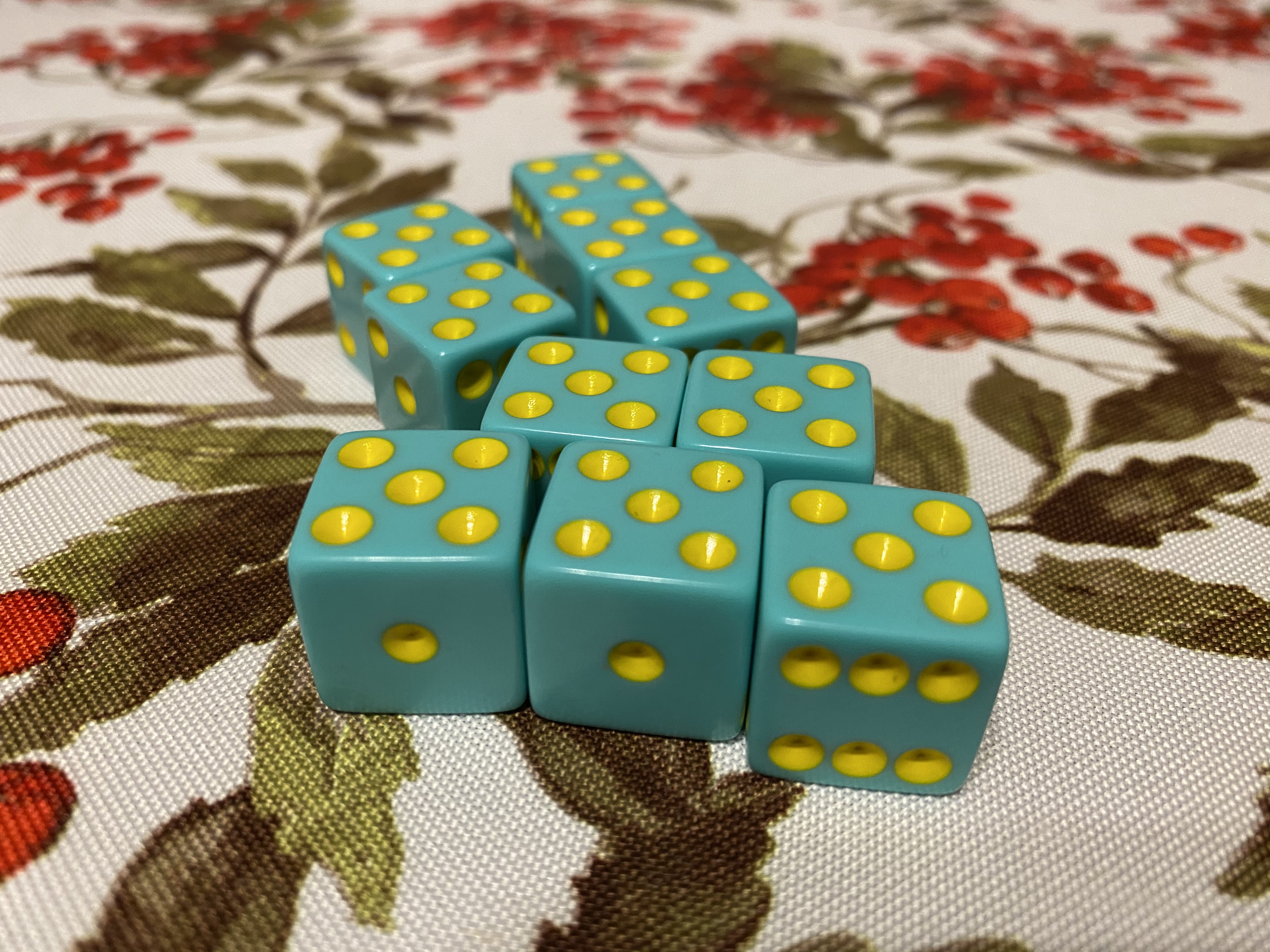 TENZI Party Pack Dice Game - A Fun, Fast Frenzy for the Whole Family - 6 Sets of 10 Colored Dice with Storage Case - Colors May Vary customer photo 1