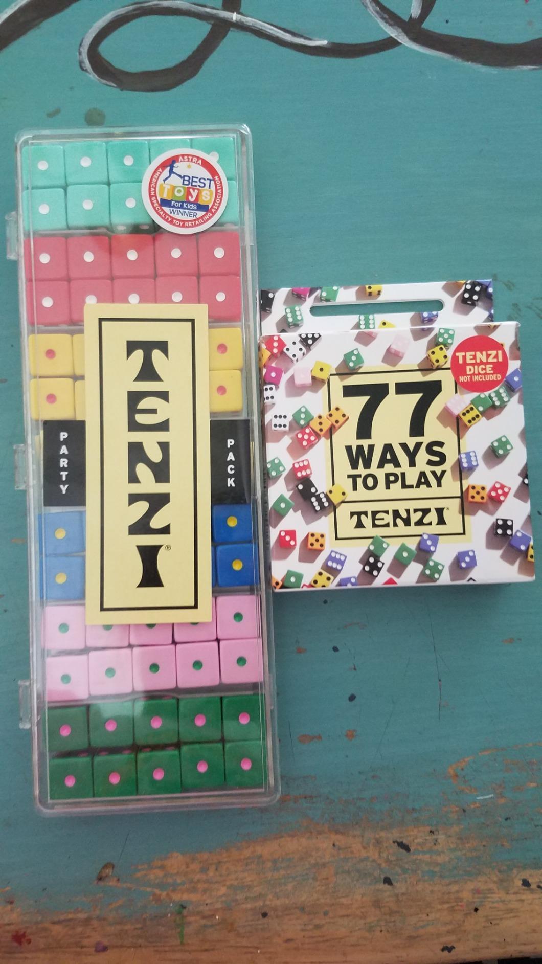 TENZI Party Pack Dice Game Bundle with 77 Ways to Play A Fun, Fast Frenzy for The Whole Family - 6 Sets of 10 Colored Dice - Colors May Vary customer photo 1