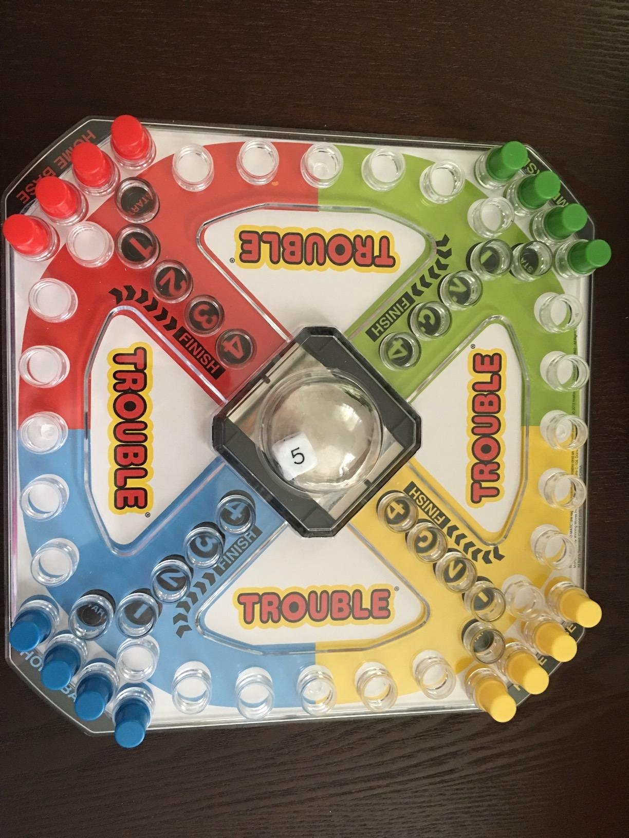 Winning Moves Classic Trouble Games USA, with Retro Artwork and Pop-o-Matic Popper, Designed for Kids, Ages 5+ Perfect for an Indoor Interactive Activity (1176) customer photo 1