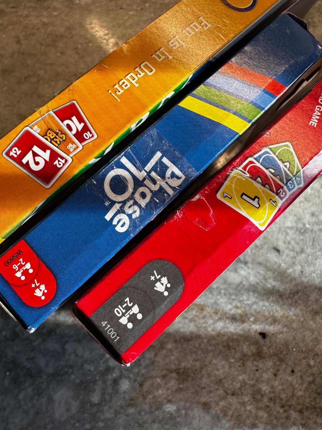 Mattel Card Game Set (Skip Bo, Uno & Phase 10) customer photo 1