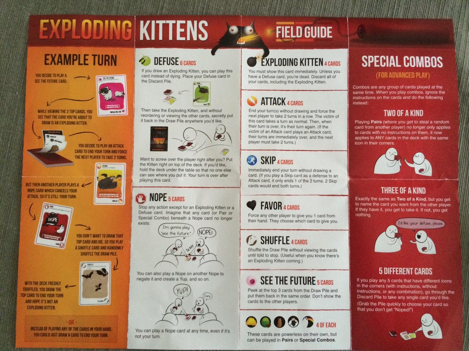 Exploding Kittens Original Edition - 2-5 Players - Ages 7+ - 15 Minutes to Play - High Stakes Card Game - Party Game, Family Game Night, Kid and Adult Card Game customer photo 2