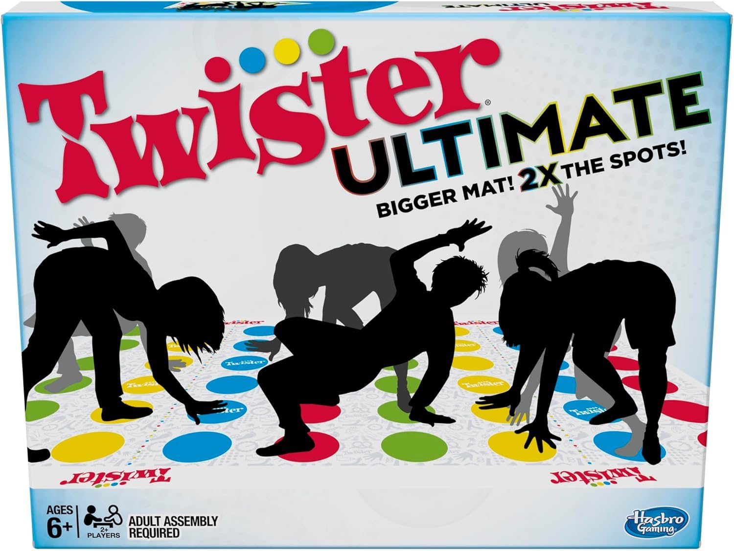 Hasbro Gaming Twister Ultimate: Bigger Mat, More Colored Spots, Family, Kids Party Game Age 6+; Compatible with Alexa (Amazon Exclusive) customer photo 1