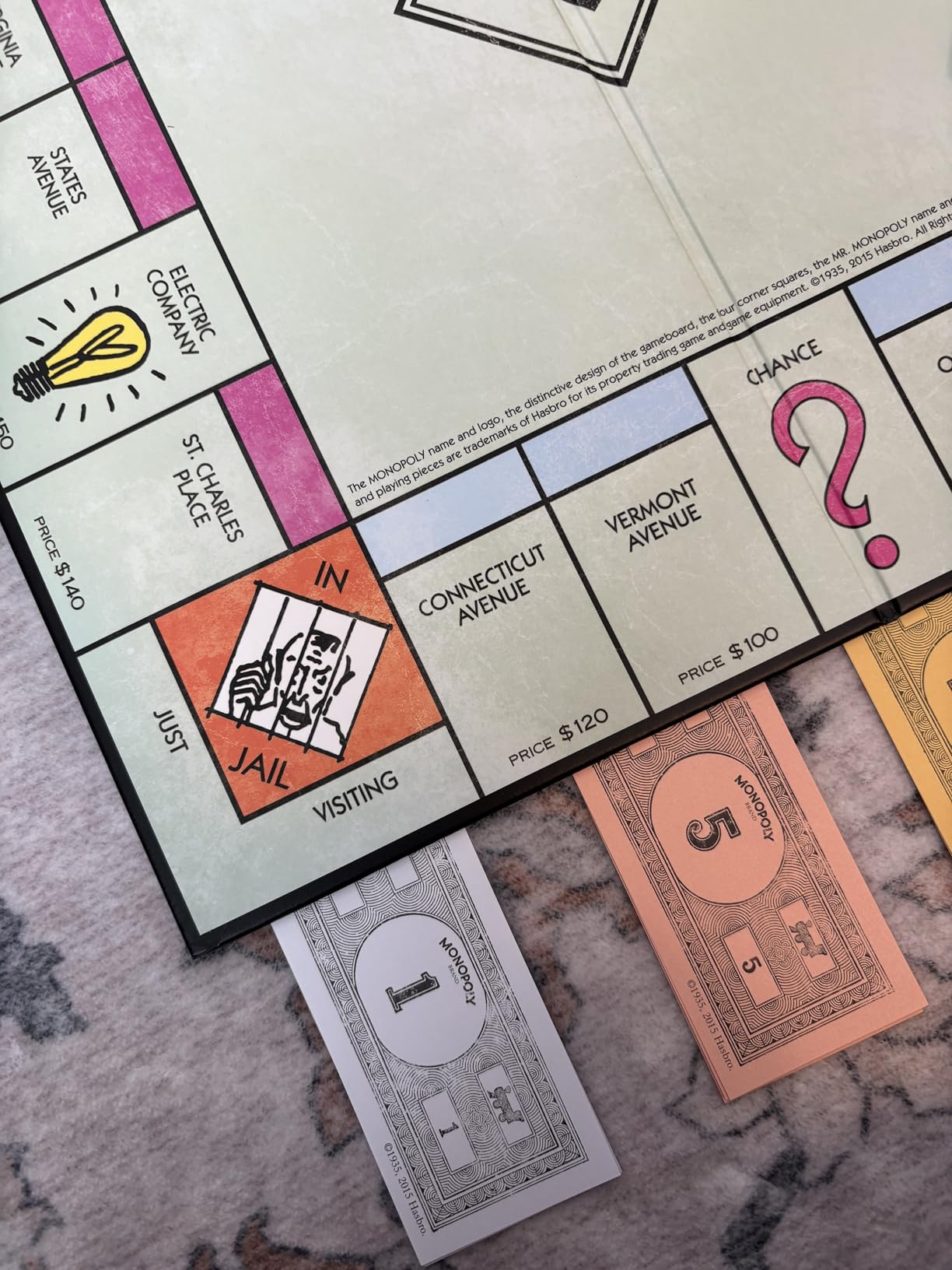 WS Game Company Monopoly Vintage Bookshelf Edition Board Game Premium Fabric-Wrapped Book Storage Box with Retro Graphics, Wooden Houses, Strategy Board Games for Kids, Adults & Family, Ages 8+ customer photo 1