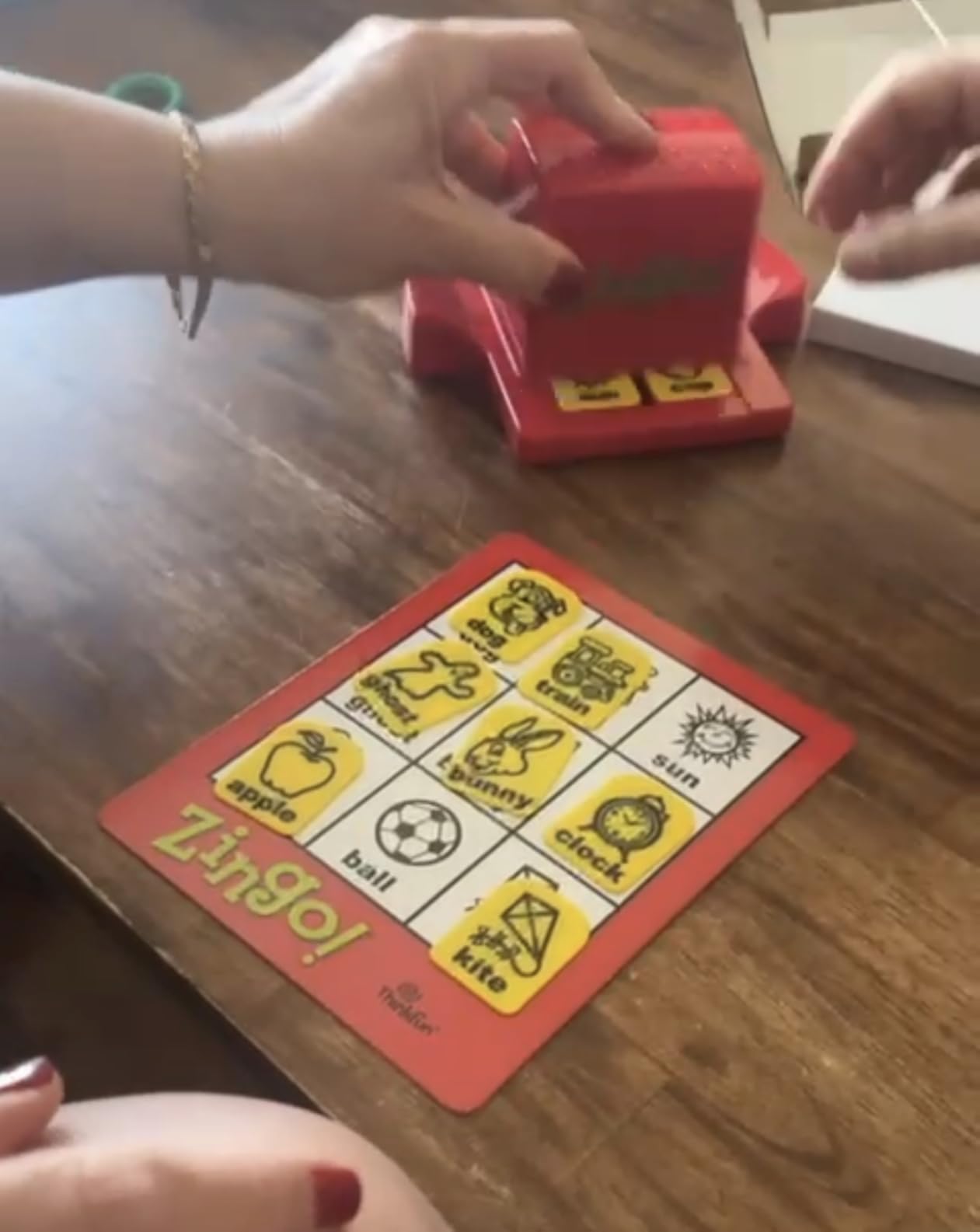 ThinkFun Zingo Bingo Award Winning Preschool Game for Pre-Readers and Early Readers Age 4 and Up - One of the Most Popular Board Games for Boys and Girls and their Parents (97700) customer photo 1