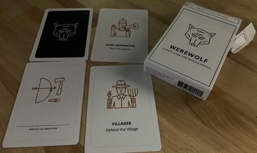 Stellar Factory Werewolf Party Game | Up to 35 Players | 50 Cards | Social Deduction, Bluffing | Ages 12+ | Made in USA customer photo 1