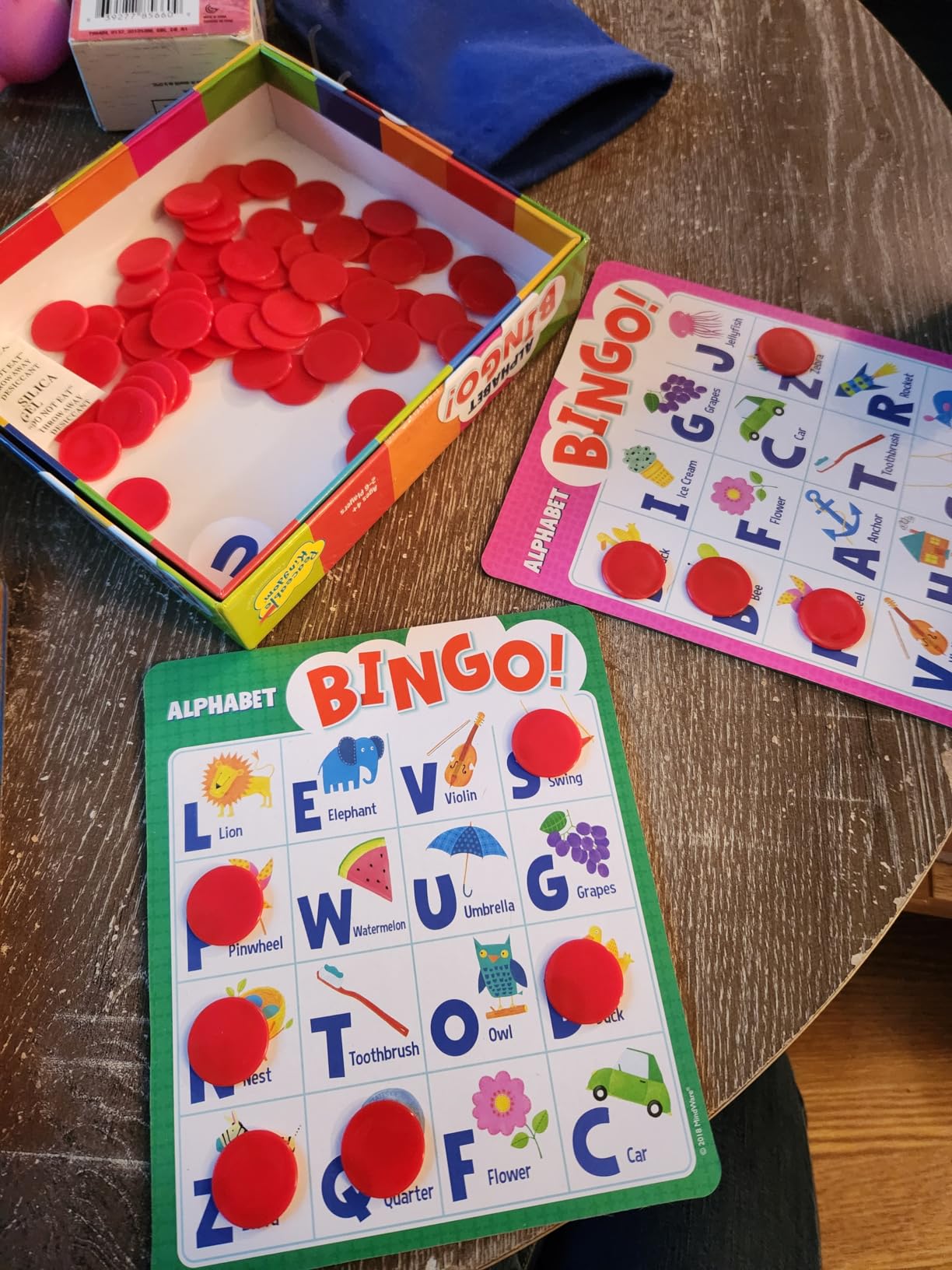 Peaceable Kingdom Alphabet Bingo! Letter Learning Educational Board Game for 2 to 6 Kids Ages 4+ customer photo 2