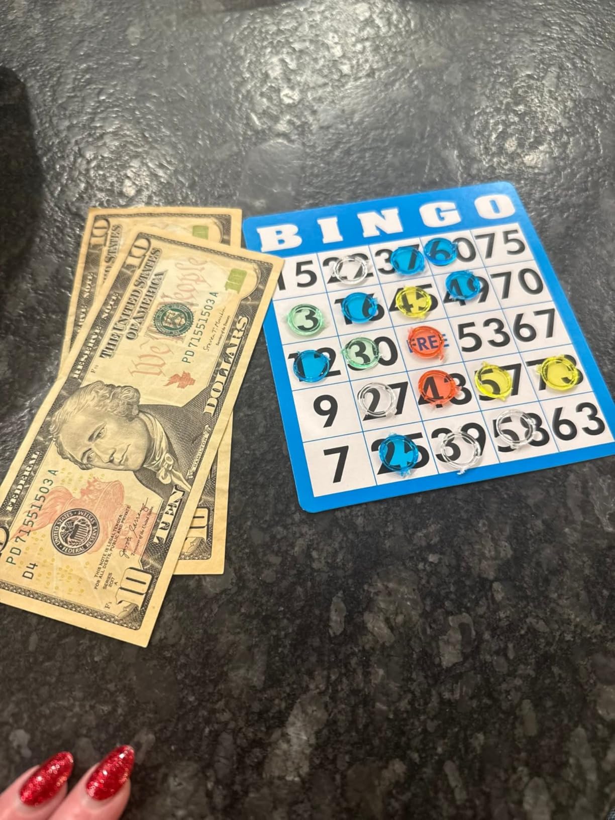 Regal Games Deluxe Bingo Game Set with Cage, Board, Balls, 18 Cards, and Chips customer photo 1