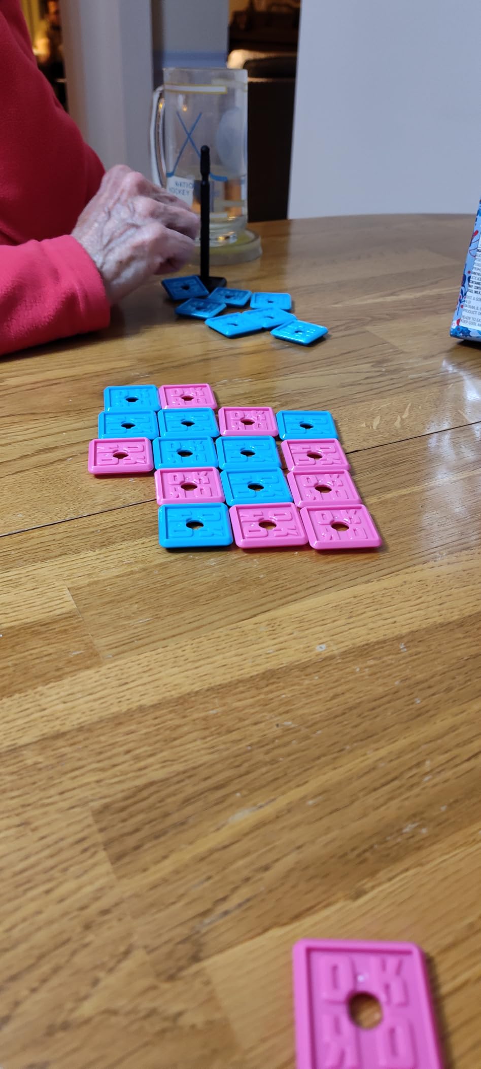 OK Play: Ultimate Travel Tile Game | Learn to Play in 10 Seconds | Waterproof & Indestructible | Perfect for Kids and Adults customer photo 1