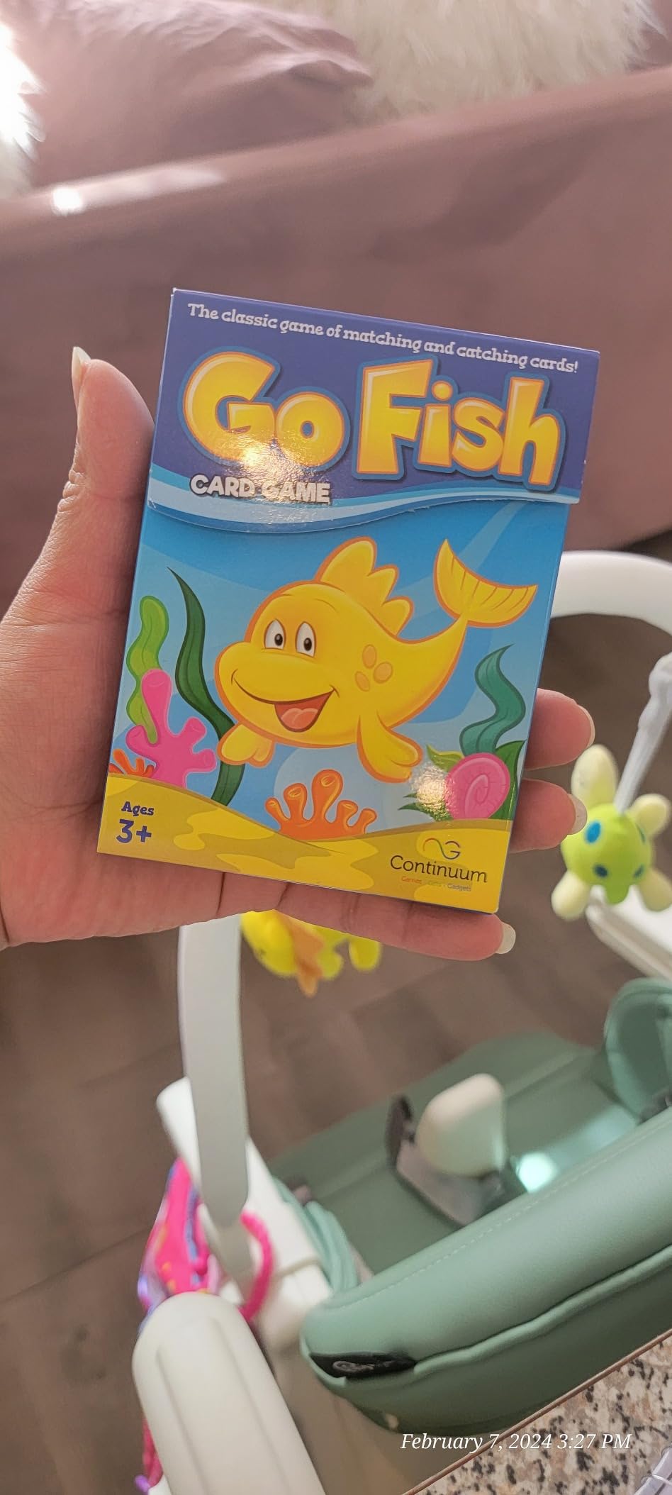 Continuum Games Go Fish Classic Card Game Fun for Children Age 3 and Up customer photo 2