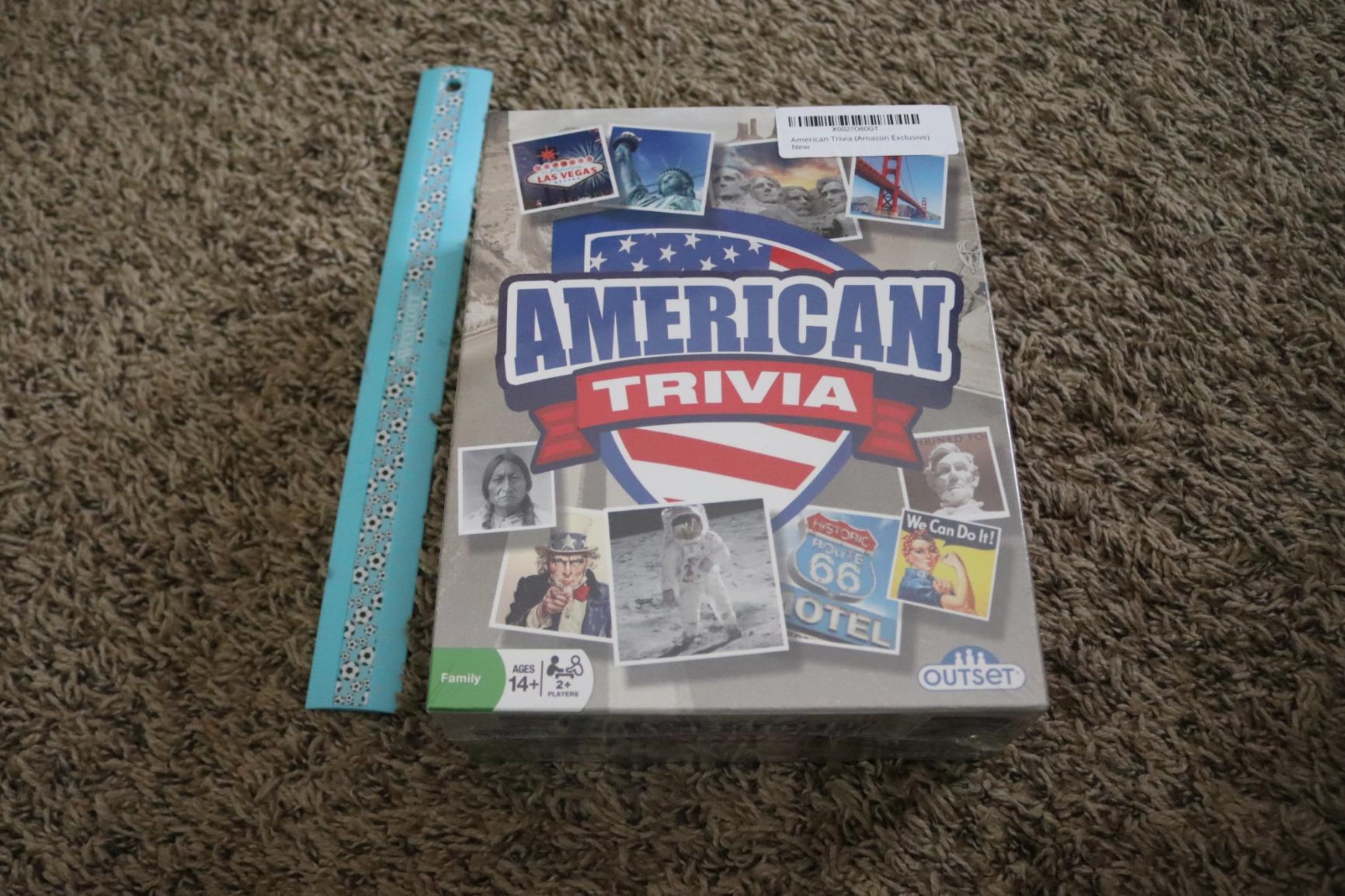 Outset Media American Trivia Game (Amazon Exclusive) - 5 Categories to Choose from and 1,000 Questions - for Ages 14 and up customer photo 2