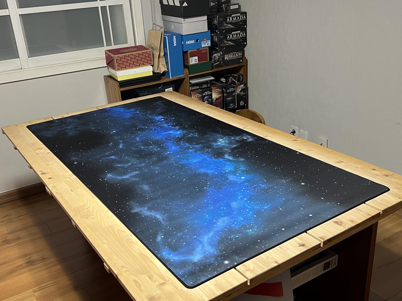Warzone Studio 6' x 3' Rubber Battle Mat: Space Wave + Bag customer photo 1