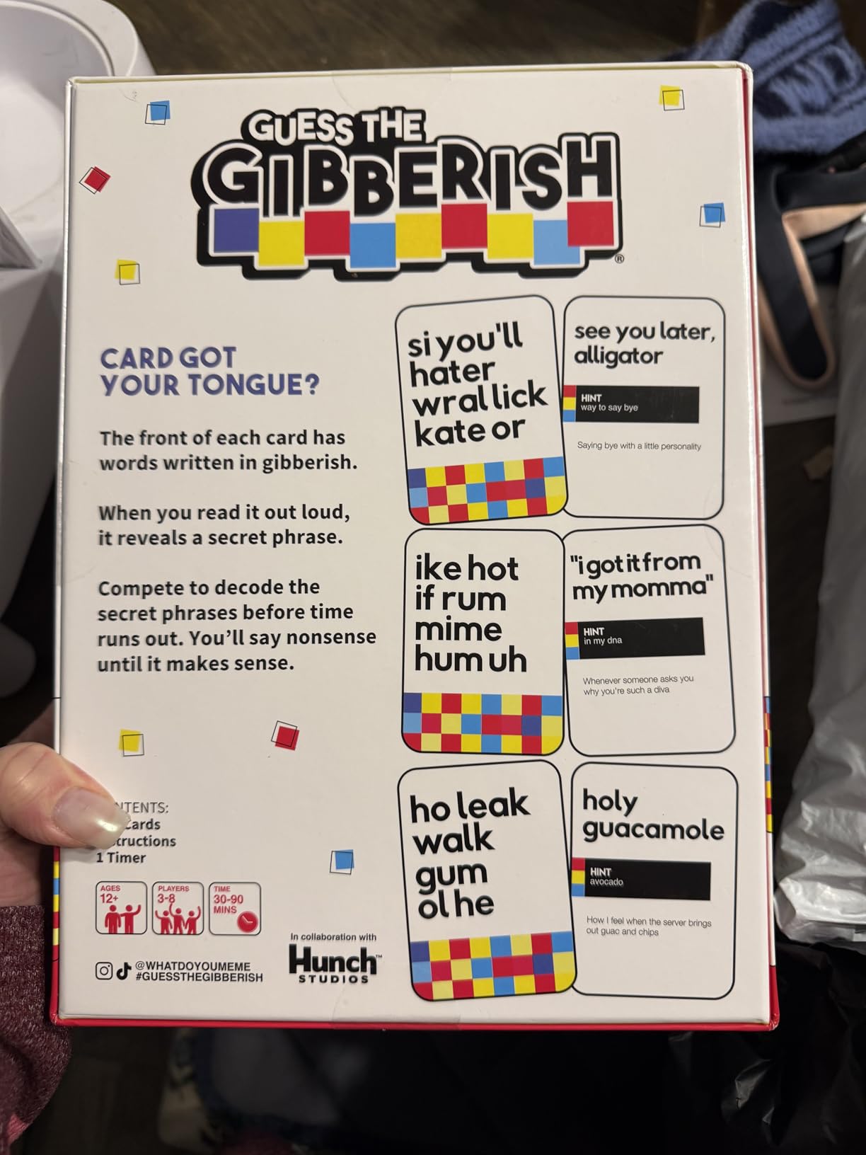 Incohearent by Relatable - Guess the Gibberish Party Game for Adults, Funny Card Game Activity for Groups, Bachelorette Party Favorite, Summer Fun for Game Night, Travel-Friendly with 300 Cards customer photo 2
