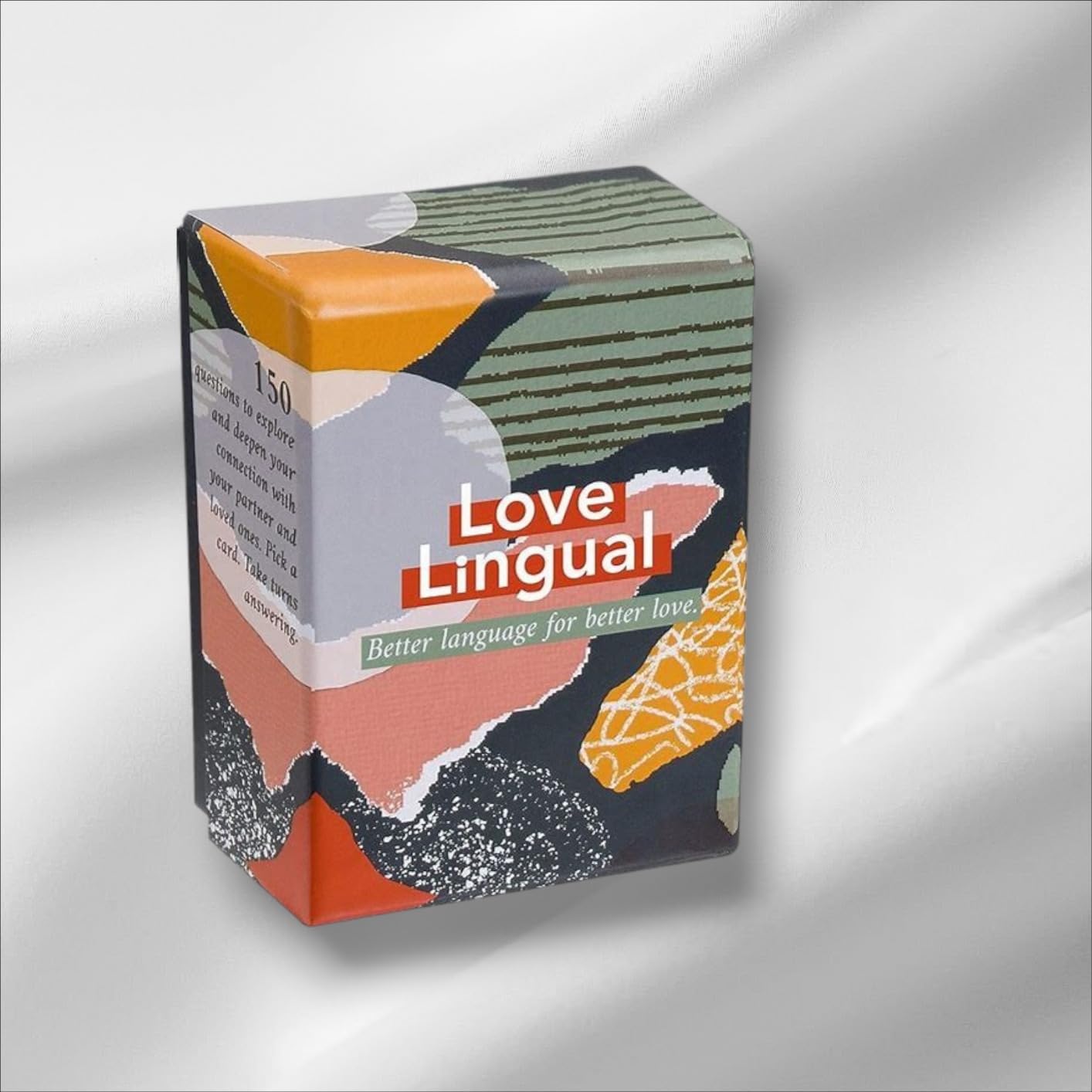 FLUYTCO Love Lingual: The Original Couples Card Game | 150 Conversation Starter Cards for Date Night, Deeper Connection & Relationship Building customer photo 1