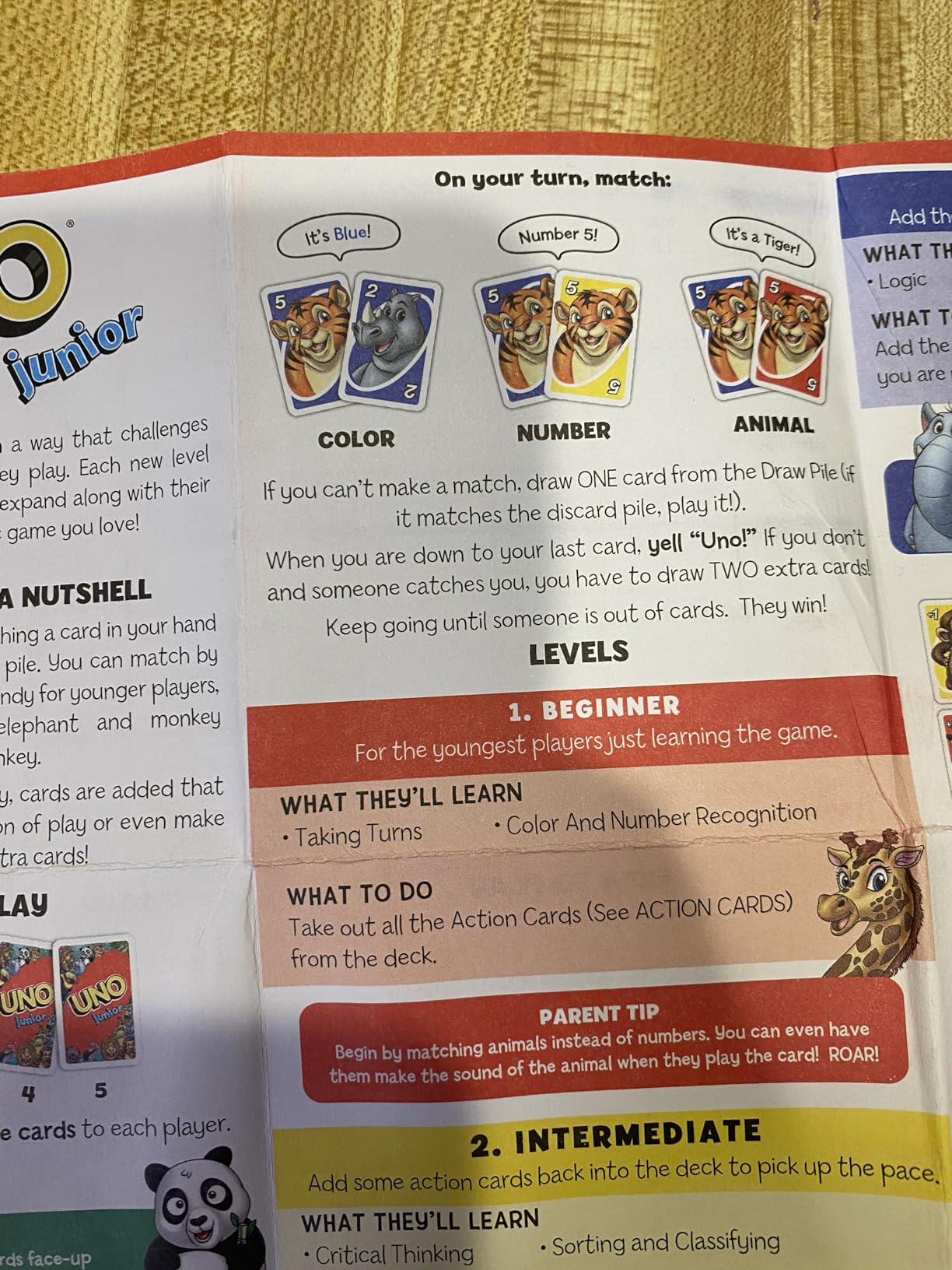 Mattel Games UNO Junior Card Game with 45 Cards, Gift for Kids 3 Years Old & Up customer photo 2