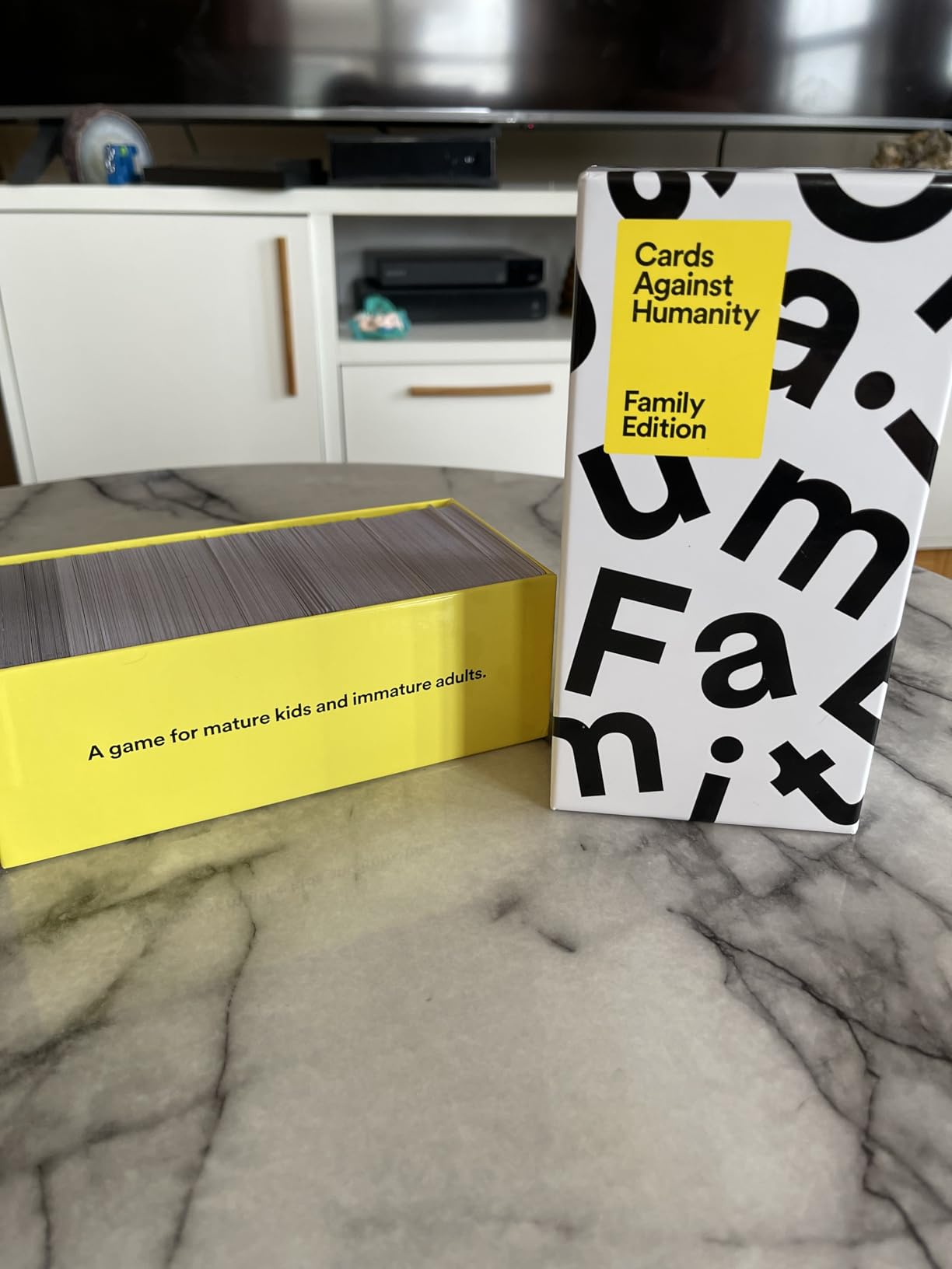 Cards Against Humanity: Family Edition | Ages 8+ | A Party Game for Your Horrible Family customer photo 1