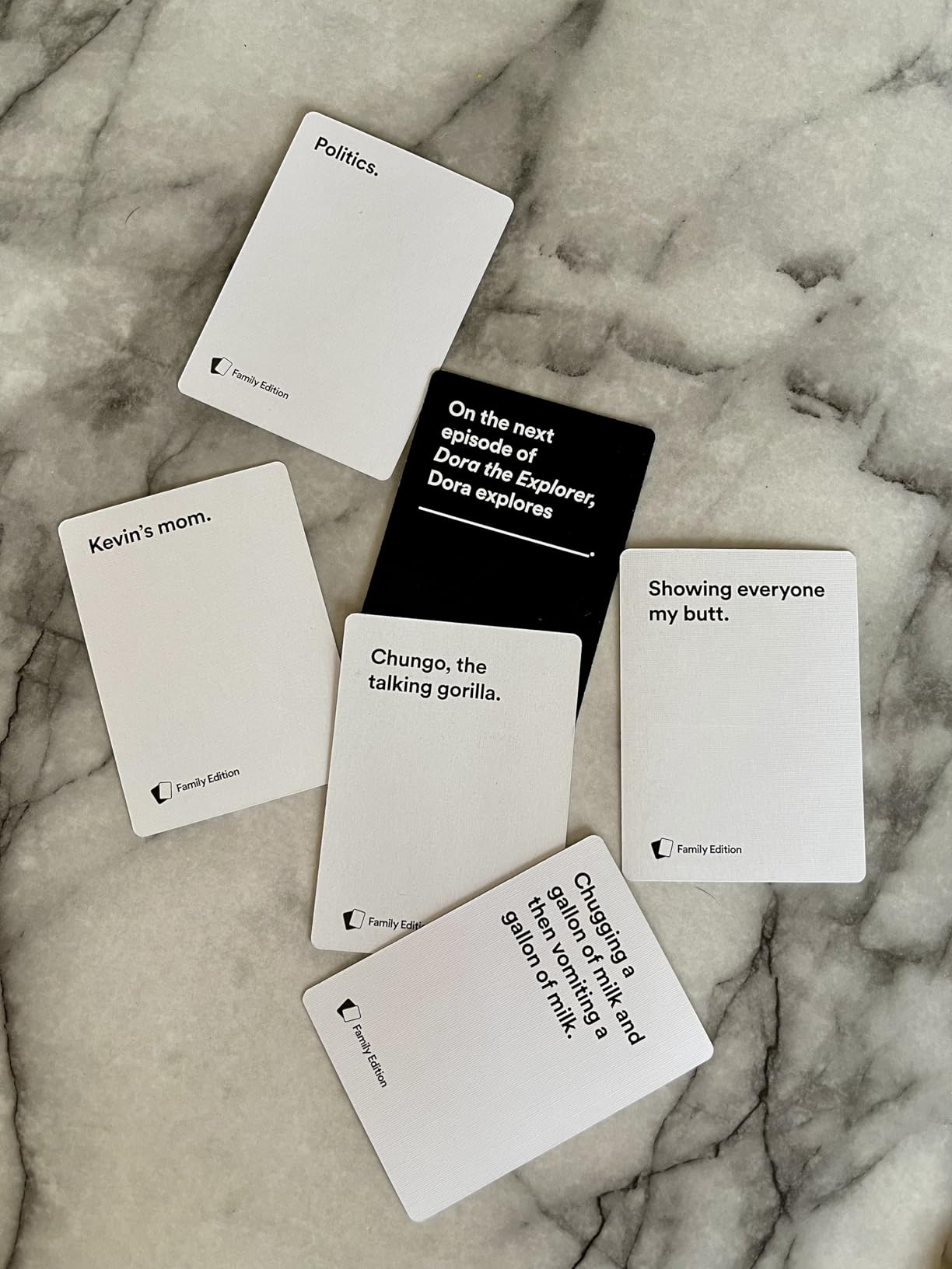 Cards Against Humanity: Family Edition | Ages 8+ | A Party Game for Your Horrible Family customer photo 2