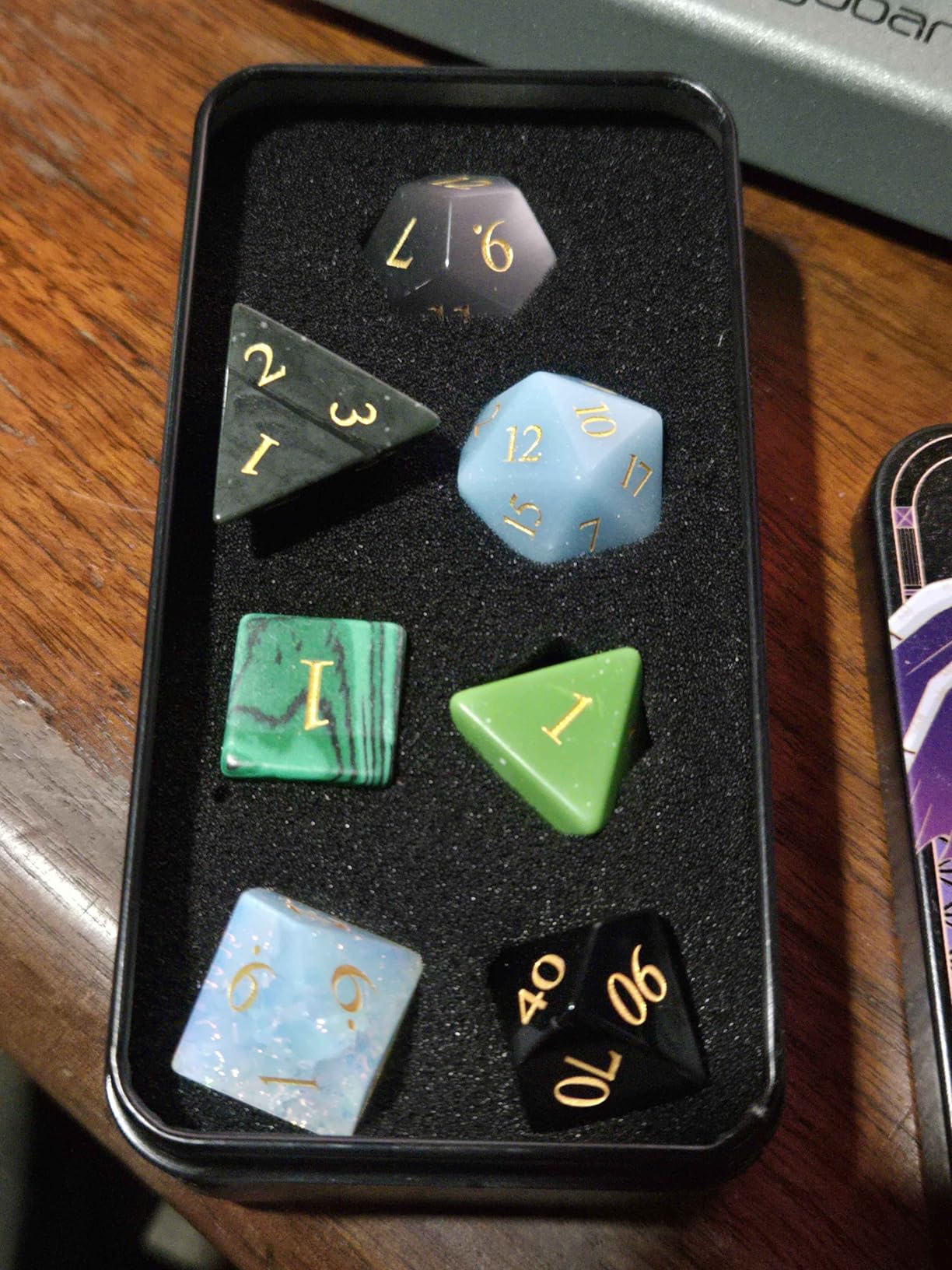 DNDND Metal Case With Foam for Dungeons and Dragons D&D Dice Storage customer photo 1