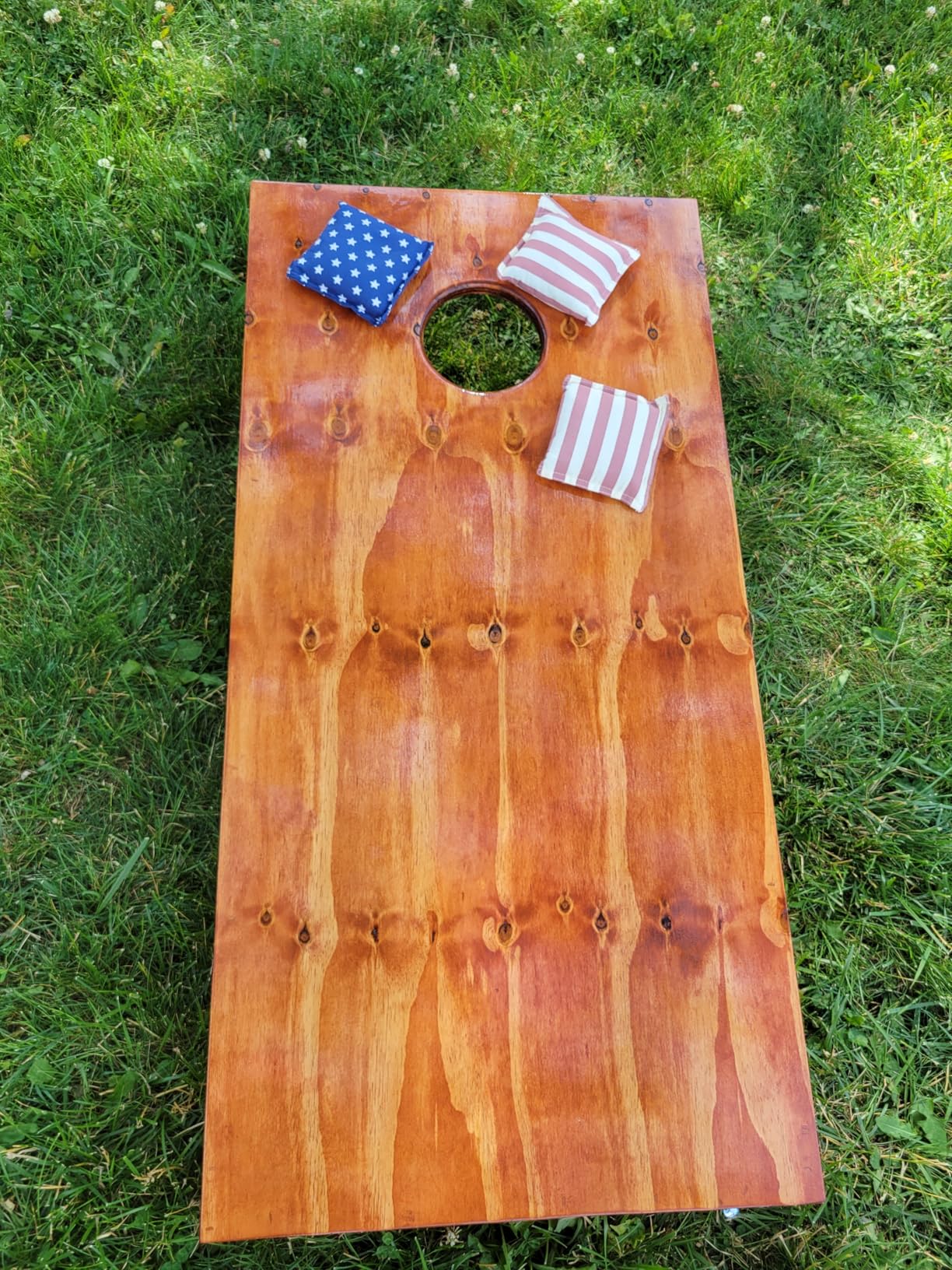 GSE Games & Sports Expert Set of 8 Premium Weather Resistant Cornhole Bags. Regulation Size and Weight Bean Bags for Cornhole Toss Games (Several Styles Available) customer photo 2