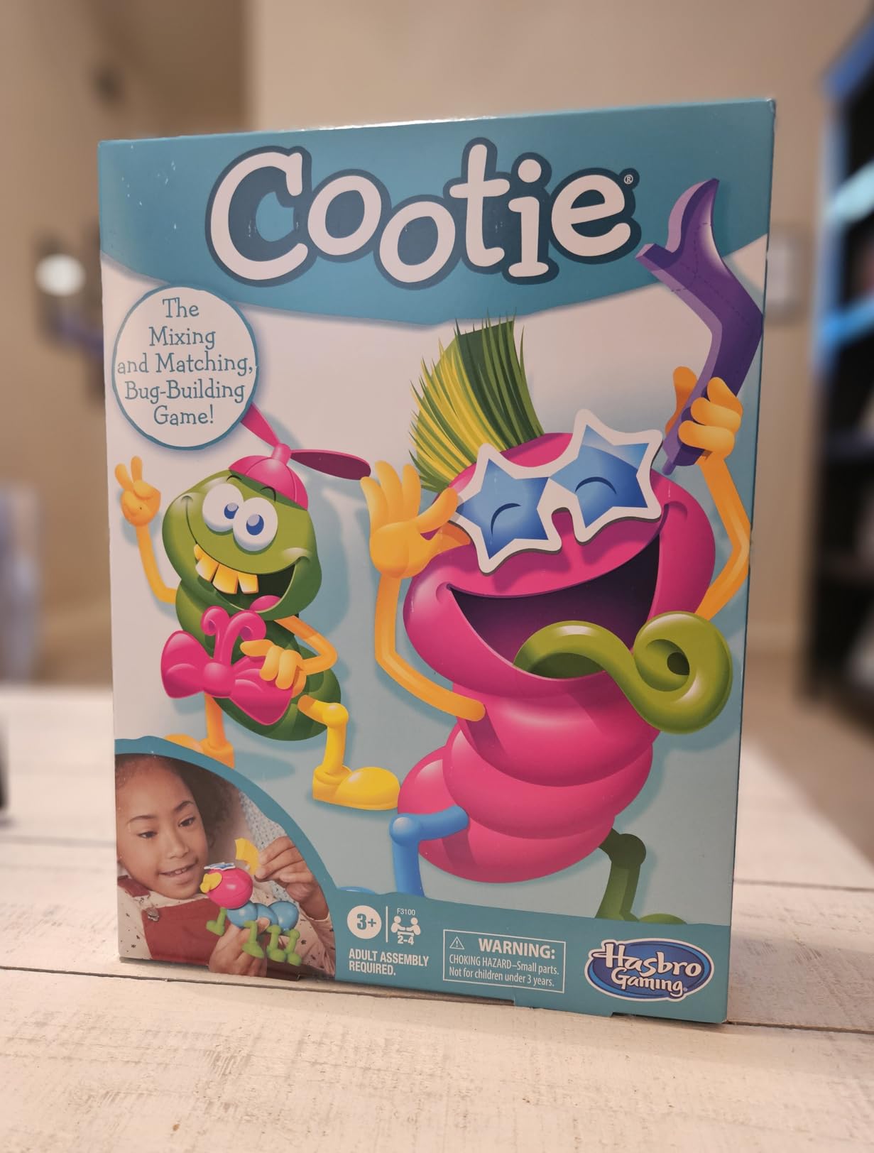 Hasbro Gaming Cootie Mixing and Matching Bug-Building Game | 2-4 Players | Easy Preschool Board Games | Easter Basket Gifts for Boys and Girls| Ages 3+ customer photo 1