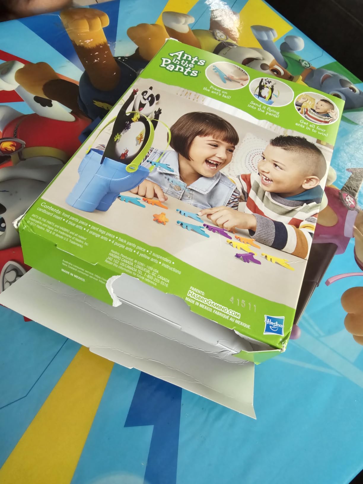 Hasbro Gaming Ants in The Pants Preschool Game for Kids Ages 3+, Fun Board Game for 2-4 Players, Easter Gifts for Boys and Girls (Amazon Exclusive) customer photo 1