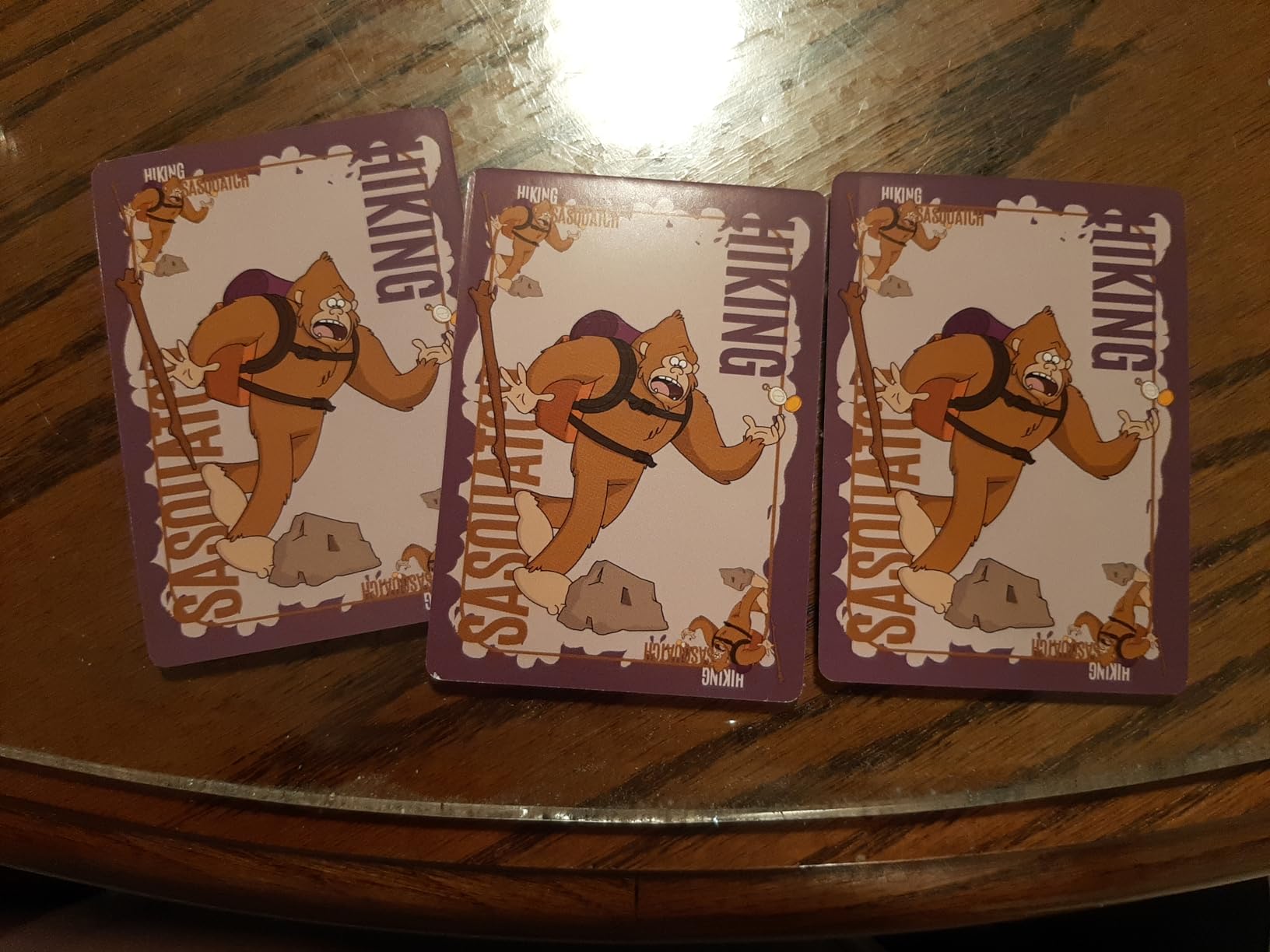 Camping with Sasquatch by Big Discoveries - A 128-Count Family Card Game with a Roar! | Fun Rummy Meets Slapjack Card Games for Kids, Teens, Adults, and Families customer photo 2
