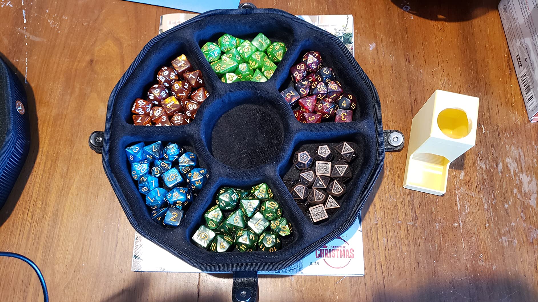 Aenllosi Hard Carrying Case Replacement for DND Dice Set 210 Polyhedron Dice (only case) customer photo 2