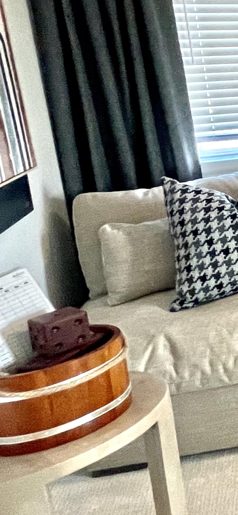 Swooc Games - Yardzee, Farkle, & 20+ Giant Dice Games (All Weather) with Wood Bucket, 5 Scorecards, & Marker - Yard Dice Outdoor Game for Family - Giant Backyard Game Set - Outside Jumbo Lawn Fun customer photo 1