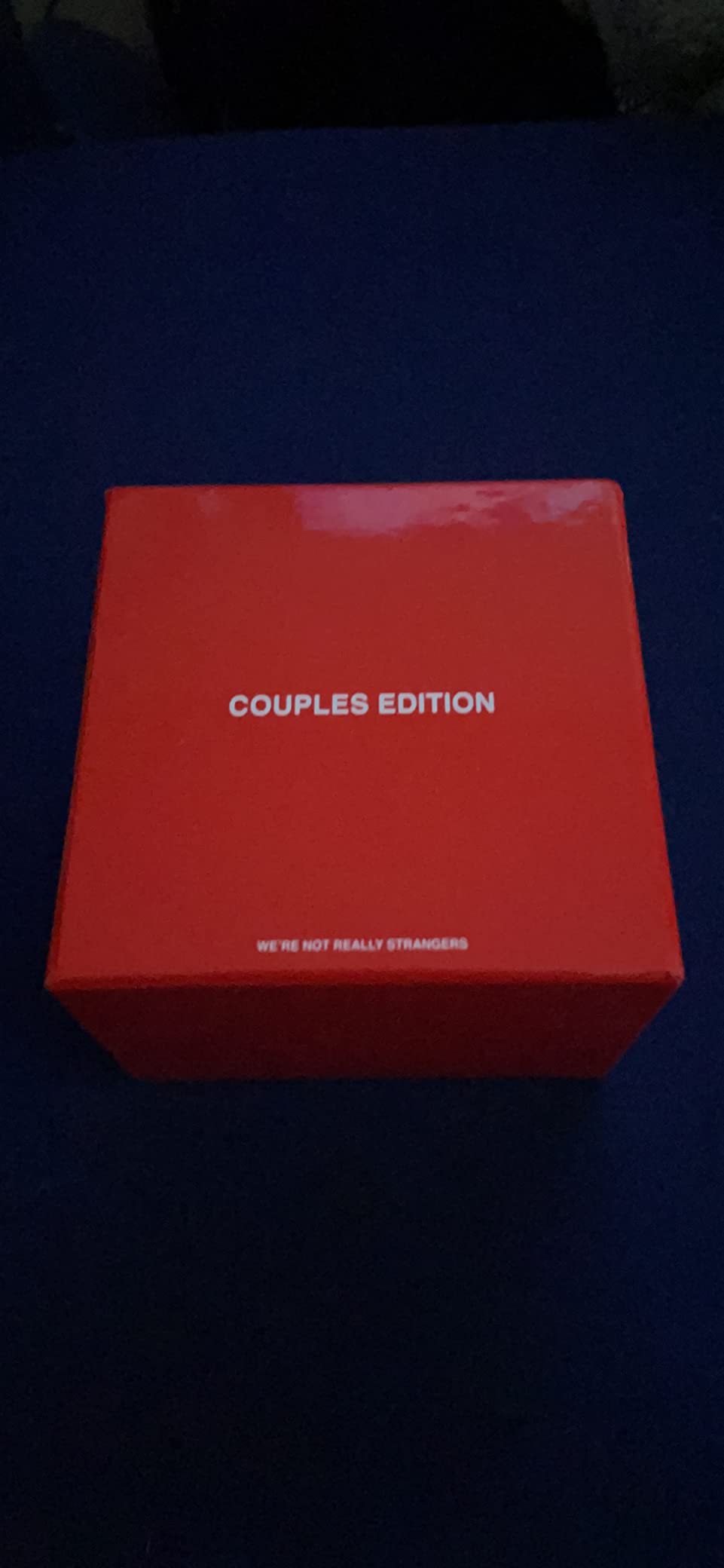 WE'RE NOT REALLY STRANGERS Couples Edition Card Game customer photo 2