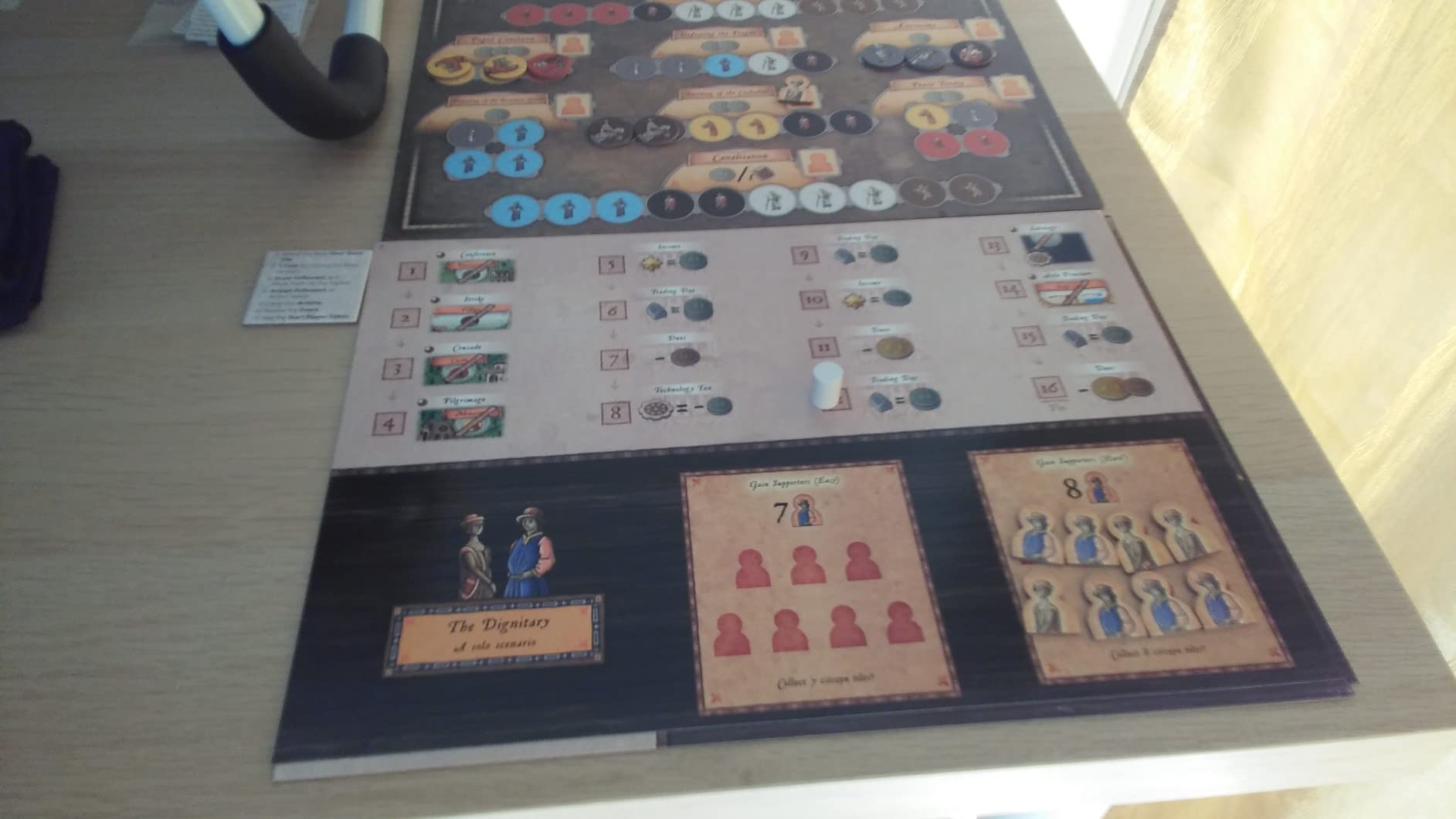 Capstone Games: Orleans: Joan of Arc - Draw and Write Game | Medieval Strategy Theme with Paper and Pencil Choices, Solo and Competitive Play for Adults | 1 to 5 Players | 45 Minute Playtime customer photo 2