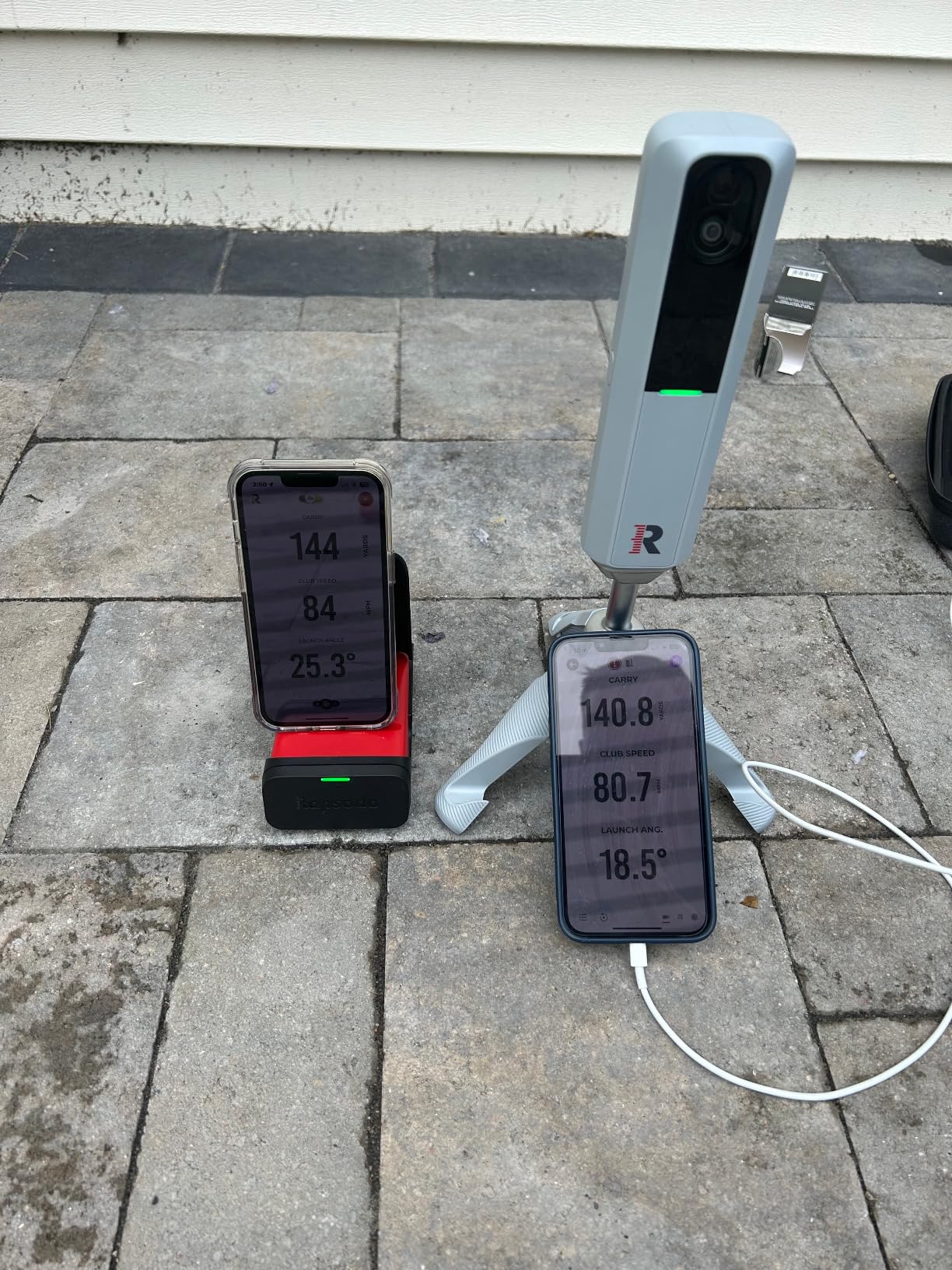 Rapsodo MLM2PRO Mobile Launch Monitor Golf Simulator | 3 Chrome Tour Balls customer photo 1