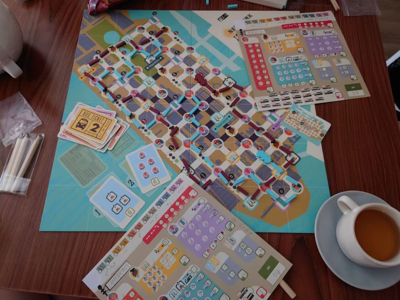 IELLO: Get On Board: Paris & Rome - A Clever Flip & Write Board Game, Create The Best Metro Line in Two Cities, Ages 8+, 1-5 Players, 30 Mins customer photo 1
