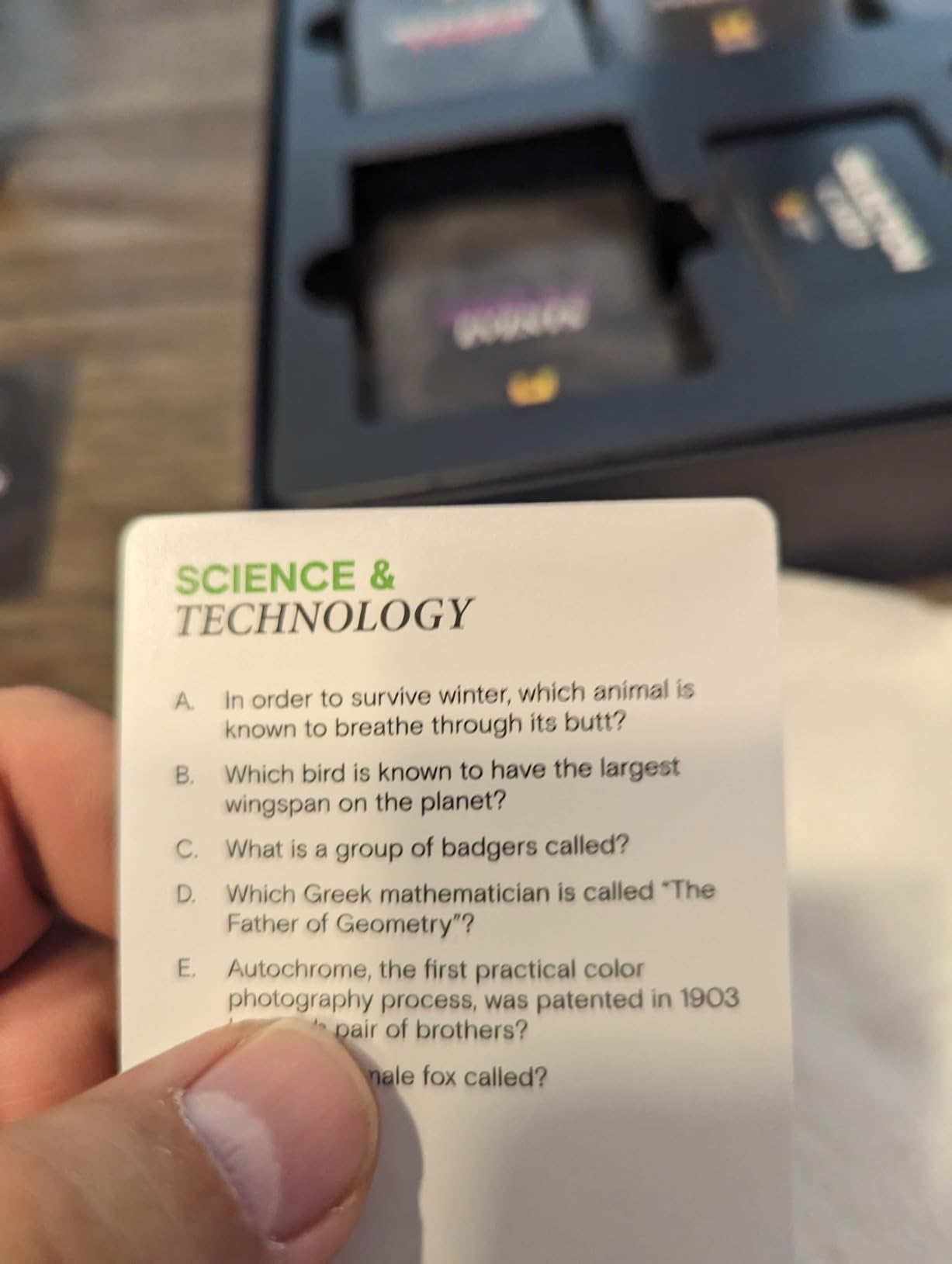 HISTORY Channel Trivia Game - 2000+ General Knowledge Questions | Official HISTORY Channel Trivia Card Game & Party Game for Adults, Families & Board Game Night - Great Gift for Dad & History Buffs customer photo 1