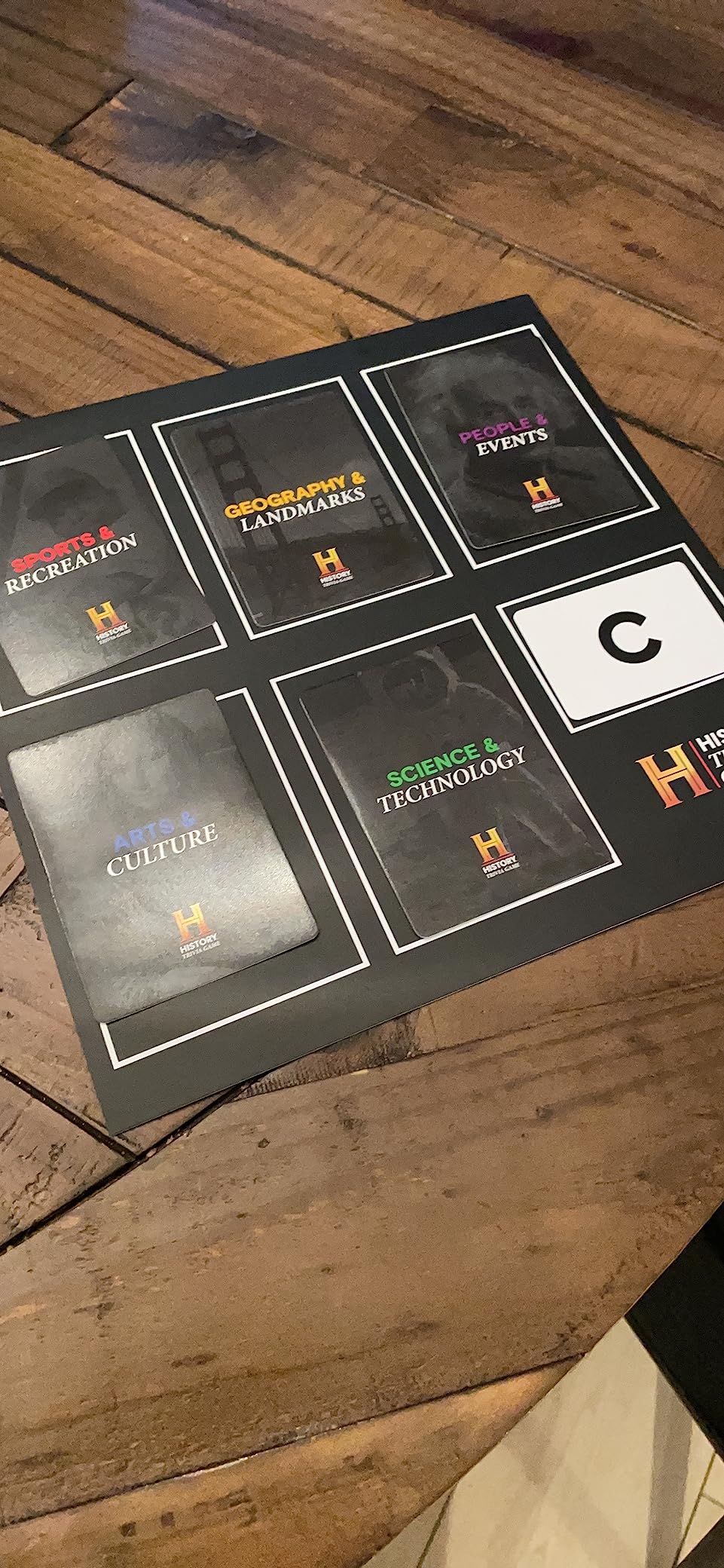 HISTORY Channel Trivia Game - 2000+ General Knowledge Questions | Official HISTORY Channel Trivia Card Game & Party Game for Adults, Families & Board Game Night - Great Gift for Dad & History Buffs customer photo 2