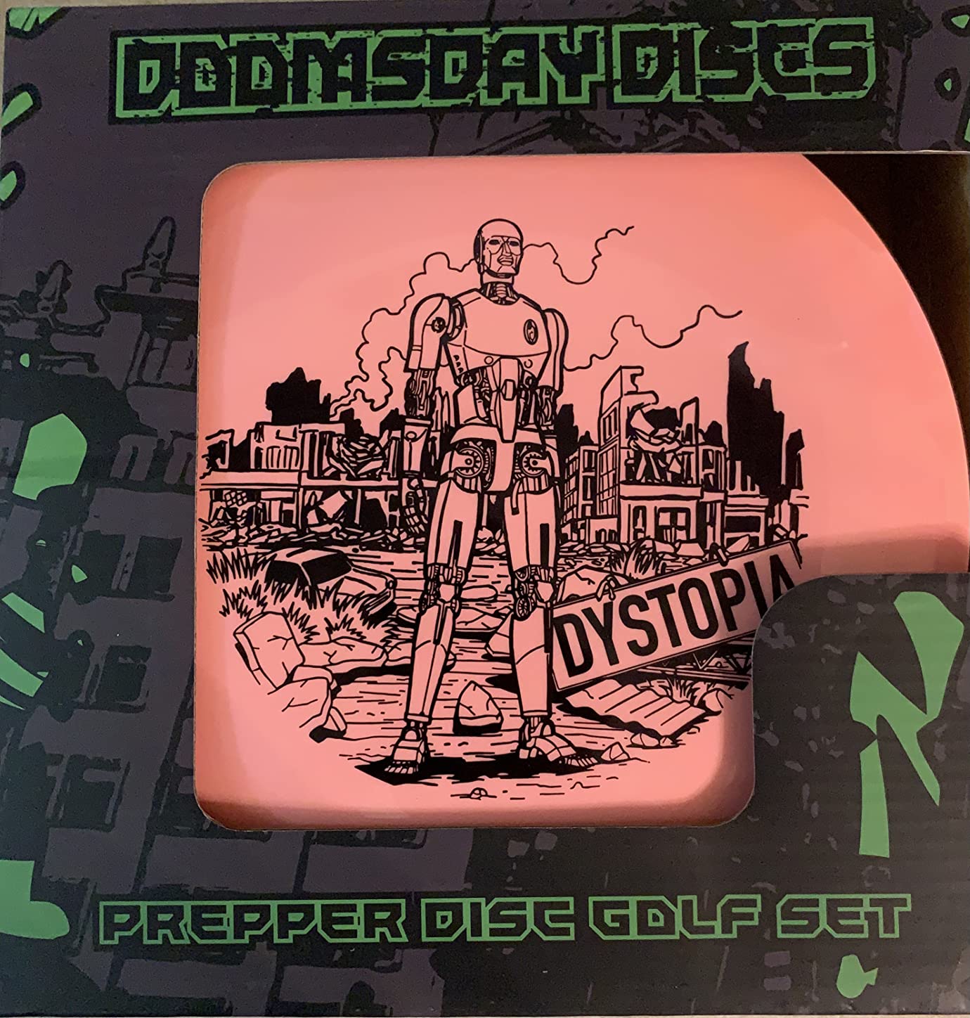 Doomsday Prepper Disc Golf Set | 4 Discs with Mini Starter Set with Putter, Midrange, and Two Drivers customer photo 2