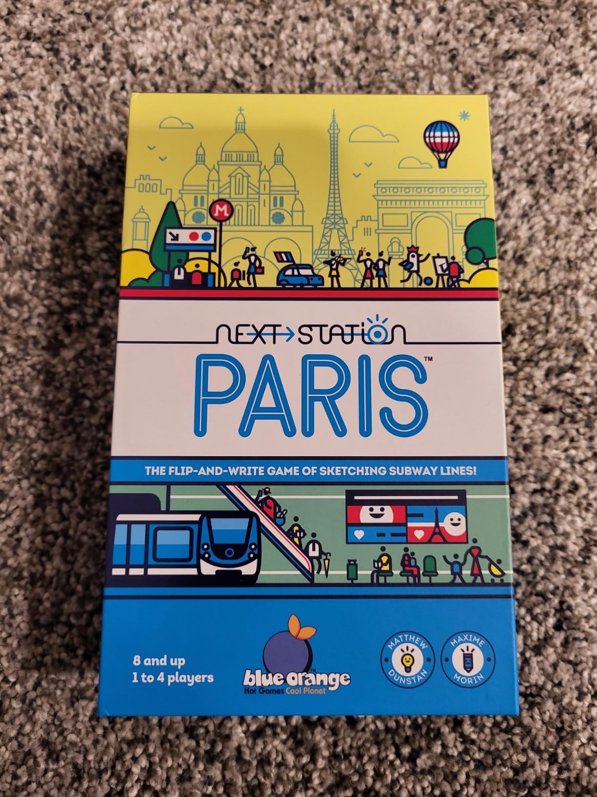Blue Orange Next Station Tokyo - Fun Flip and Write Set in Tokyo, Kids Teens Adults Family Couples Solo Play Game Nights, 1-4 Players, Ages 8+ customer photo 1